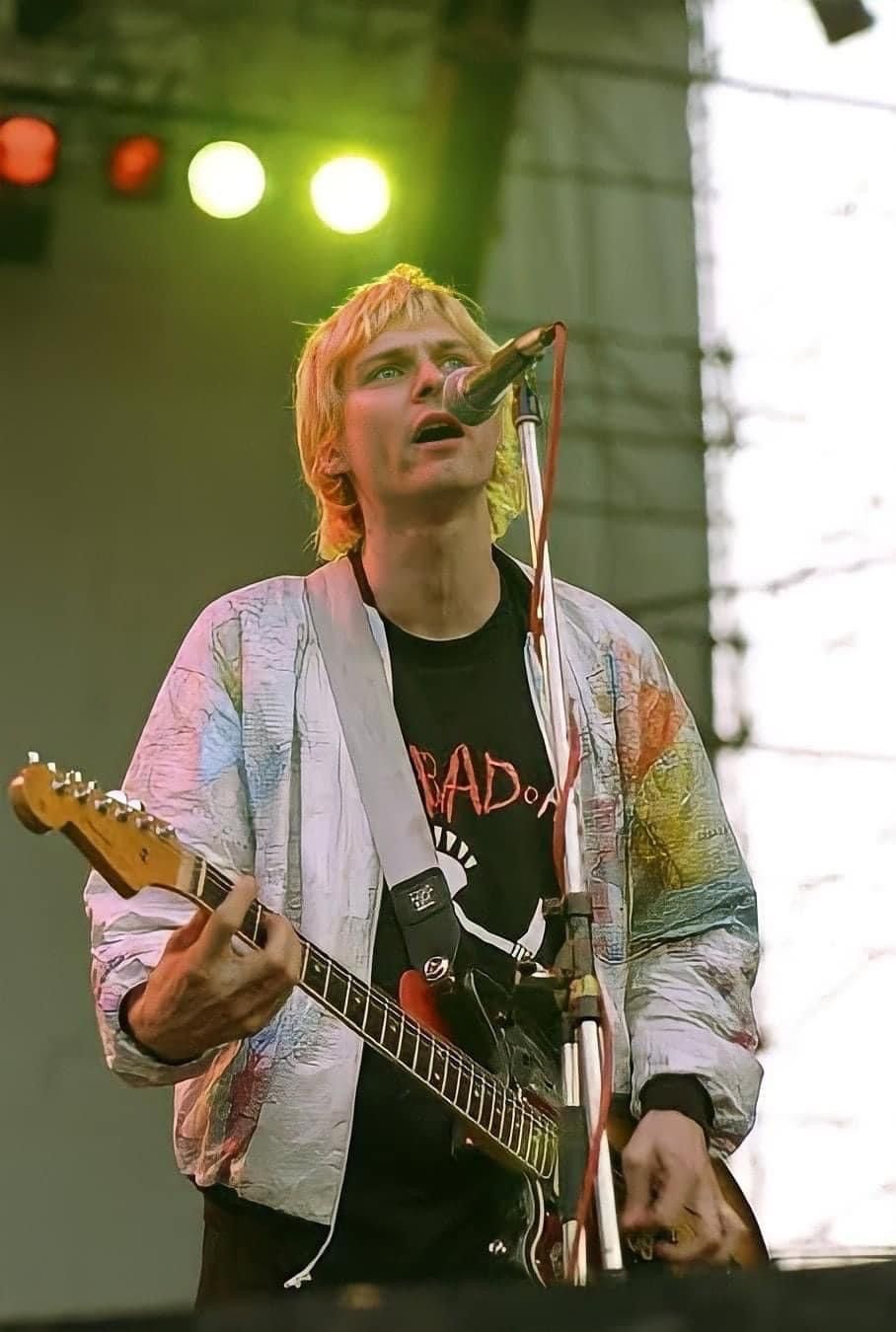 Vintage Vintage Map of Earth Fleece Hoodie Kurt Cobain Size US XL / EU 56 / 4 - 1 Thumbnail