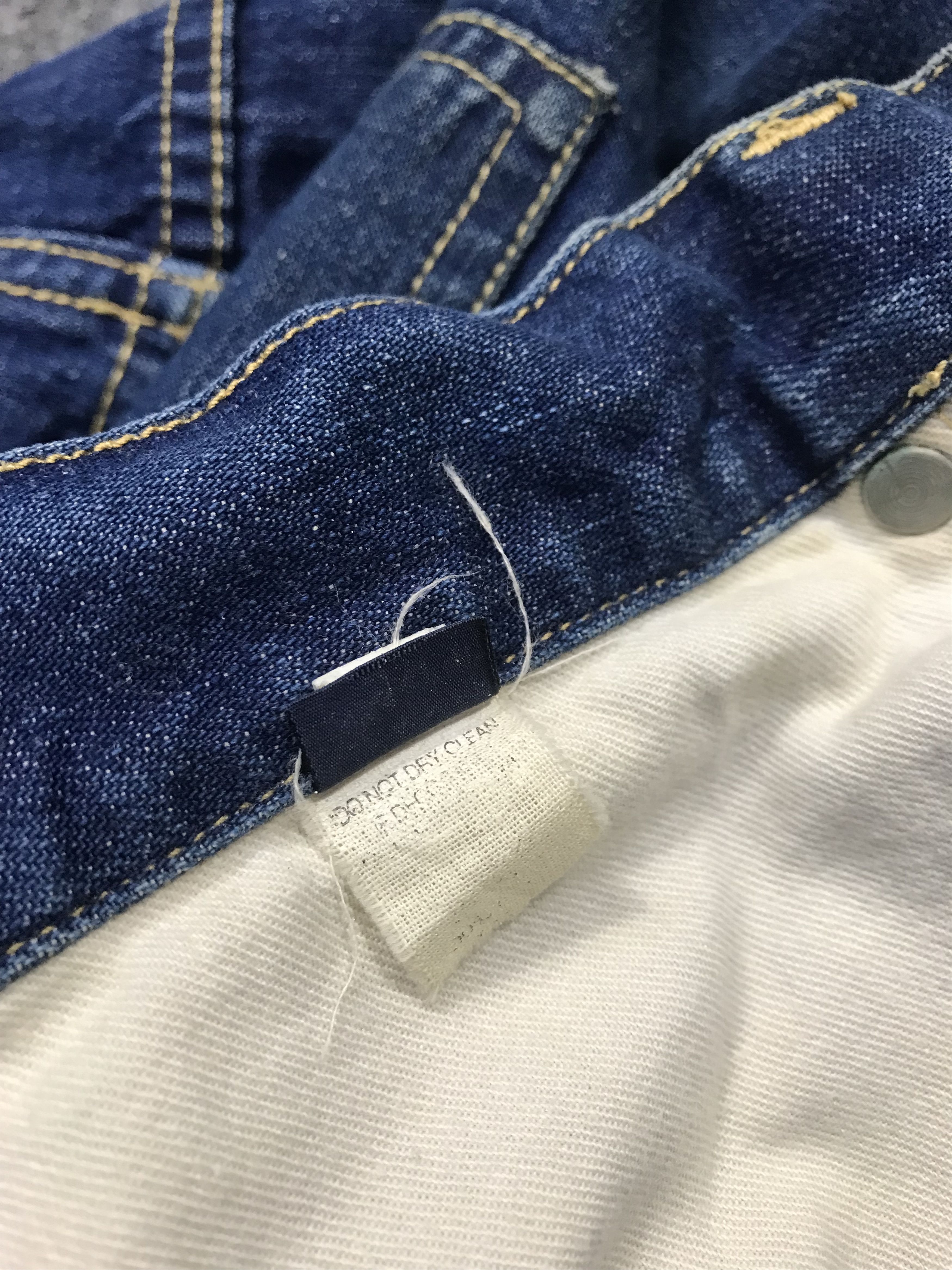 Japanese Brand On The Road Denim Indigo Pant Straight Cut Fits Size 32 Size US 32 / EU 48 - 10 Thumbnail