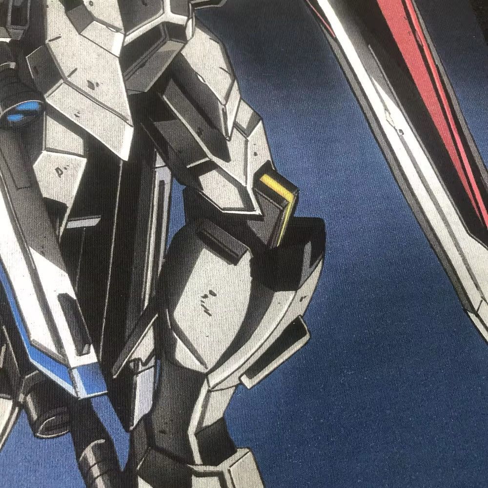 Japanese Brand × Vintage Anime "GUNDAM" Graphic Printed Casual T Shirt Size US XL / EU 56 / 4 - 5 Thumbnail