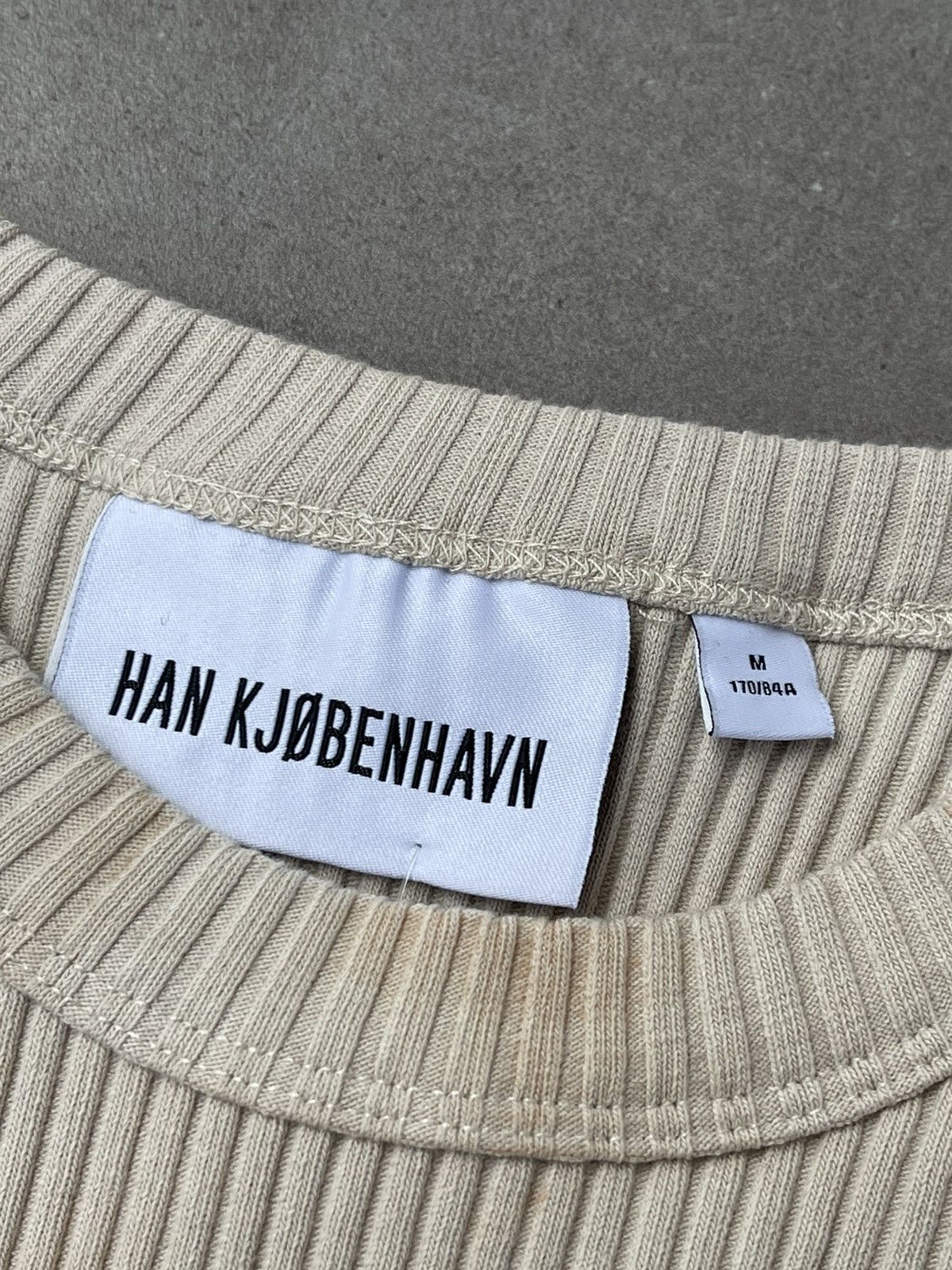 Han Kjobenhavn !DS! SS23 Han Kjobenhavn Cropped Racer Beige Top Size M / US 6-8 / IT 42-44 - 13 Thumbnail