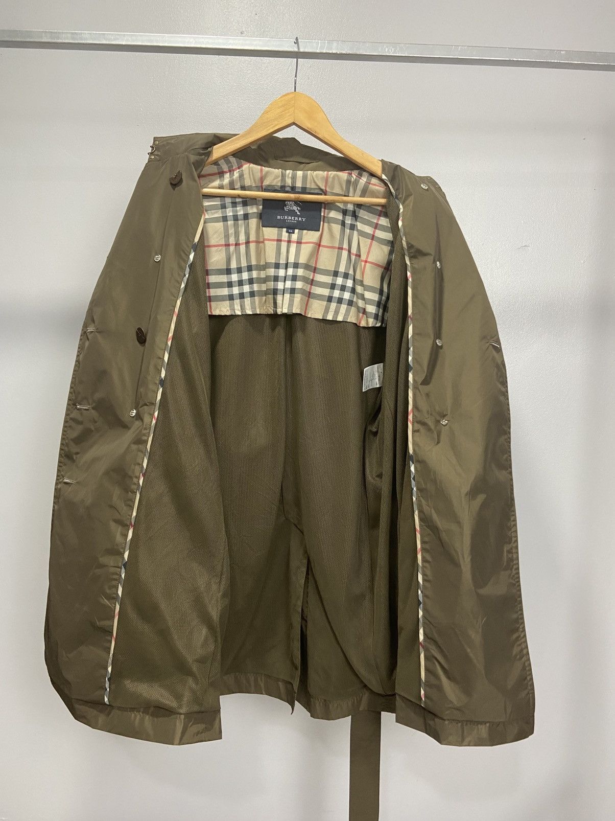 Burberry Burberry Rain Trench Coat Size L / US 10 / IT 46 - 4 Thumbnail