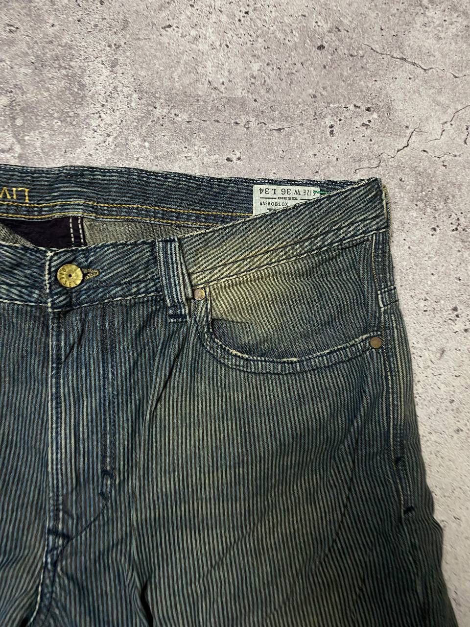 Diesel × If Six Was Nine × Le Grande Bleu (L.G.B.) Vintage Diesel Thavar Junya Watanabe style Faded Pants Size US 36 / EU 52 - 4 Thumbnail