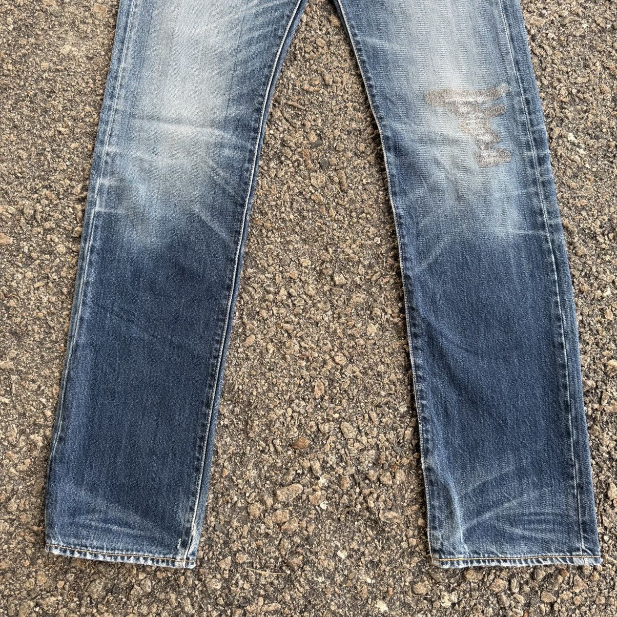 Levi's W30 Levi's 501 Button Fly Faded Denim Jean Pants Size US 30 / EU 46 - 3 Thumbnail