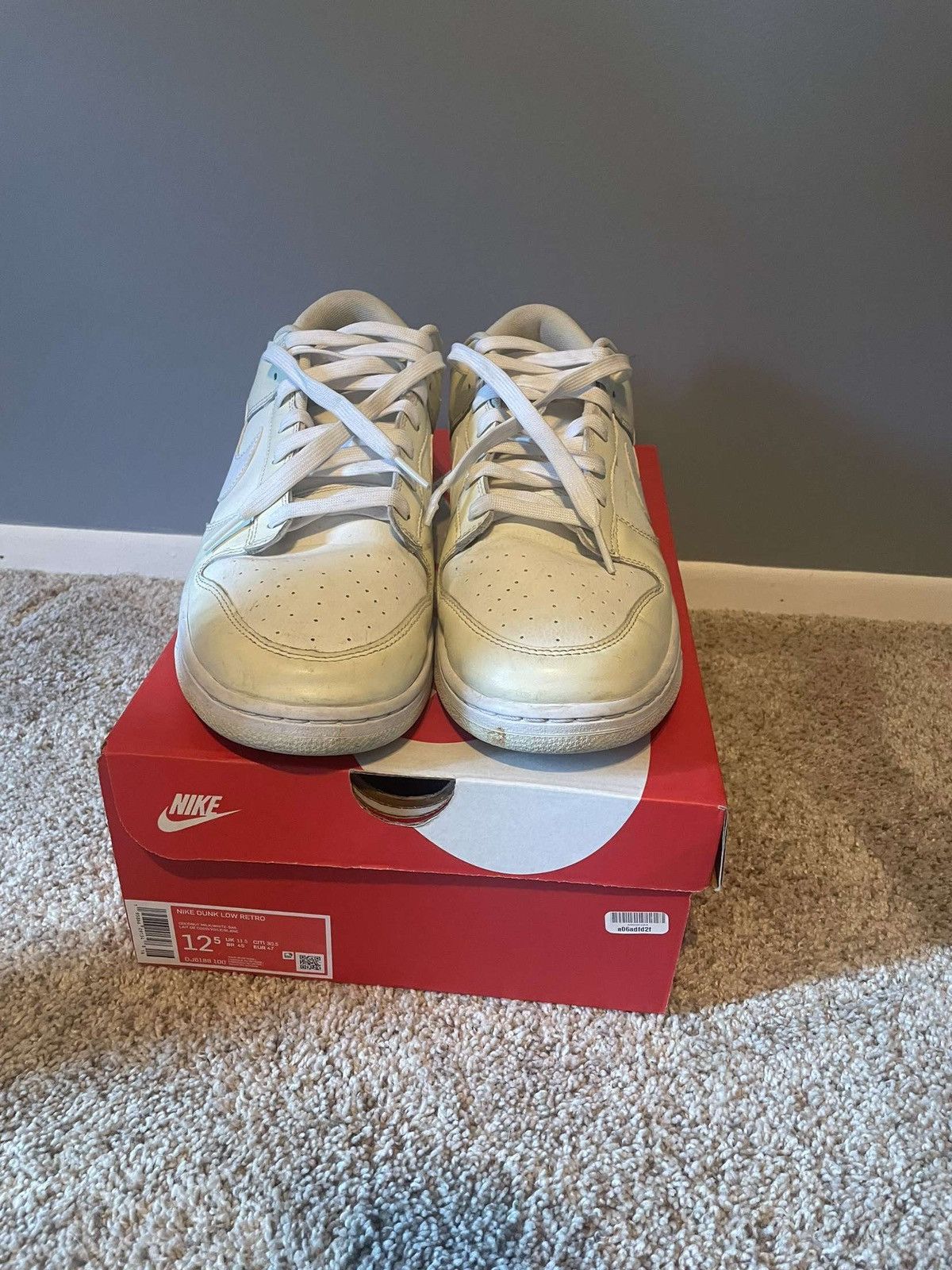 Nike Nike Dunk Low Coconut Milk Size US 12.5 / EU 45-46 - 4 Thumbnail