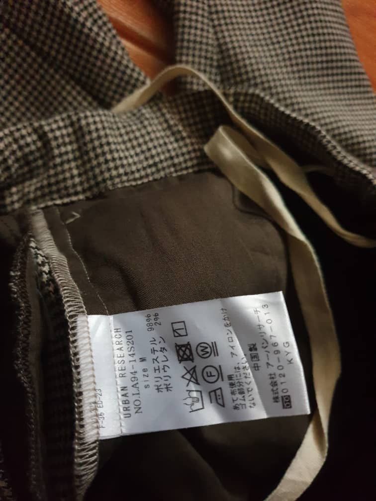 Japanese Brand Urban Research Sonny Label checkered Japanese brand pant Size 30" / US 8 / IT 44 - 3 Thumbnail