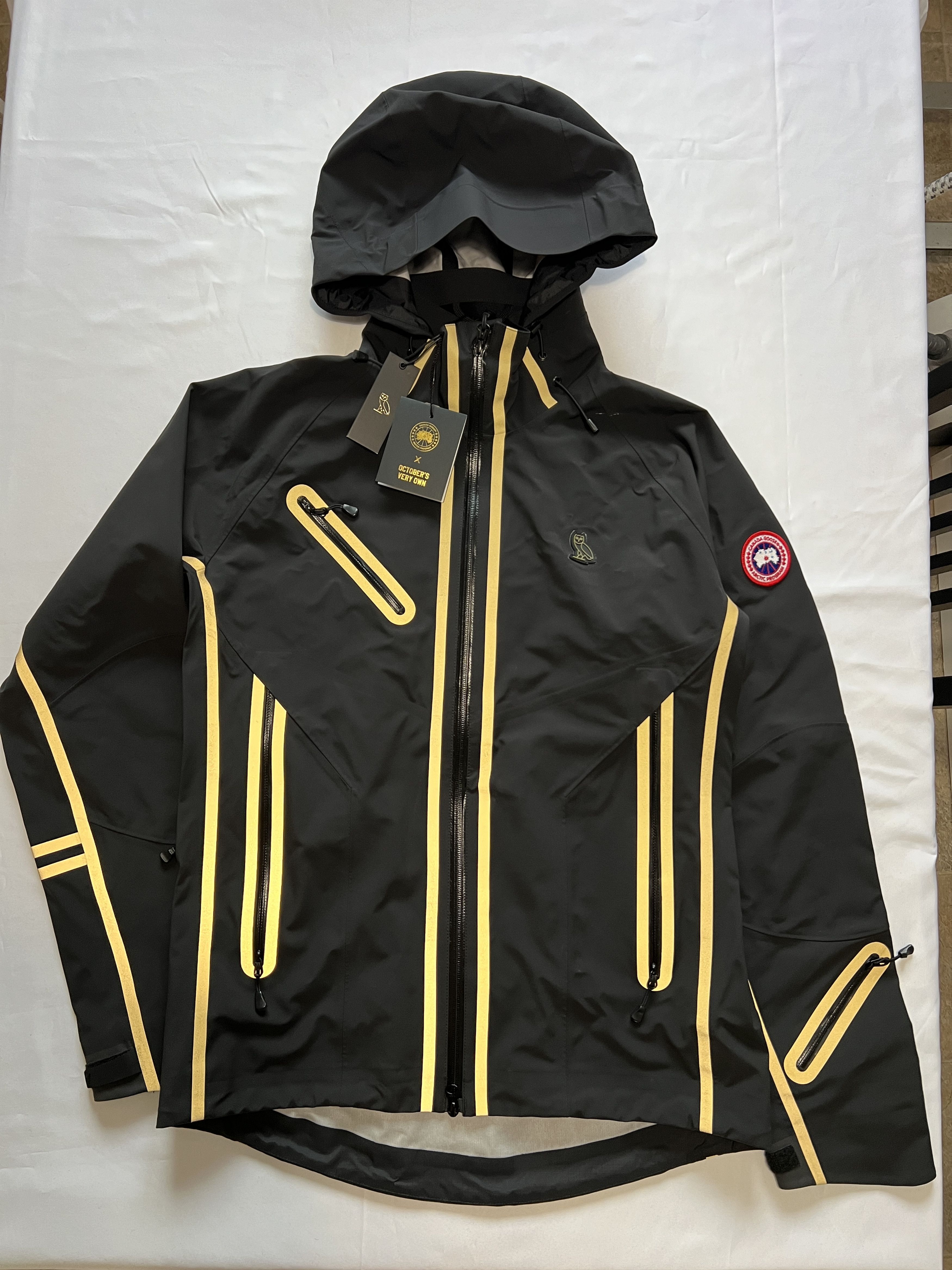 Canada Goose RARE OVO x Canada Goose Timber Shell Jacket Reflective Gold Size US M / EU 48-50 / 2 - 6 Thumbnail