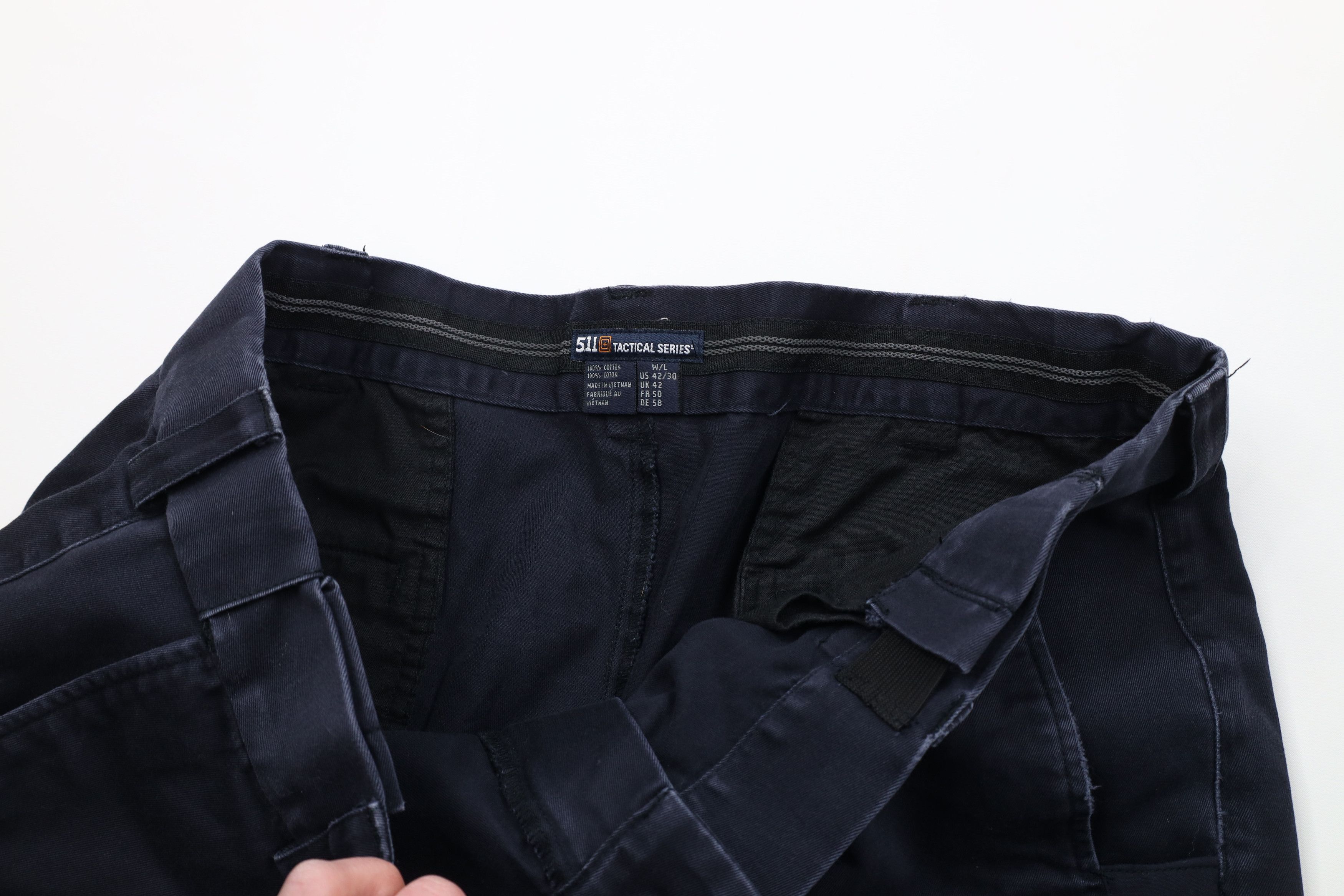 Vintage 5.11 Tactical Series Company Double Knee Cargo Pants Blue Size US 42 / EU 58 - 8 Thumbnail