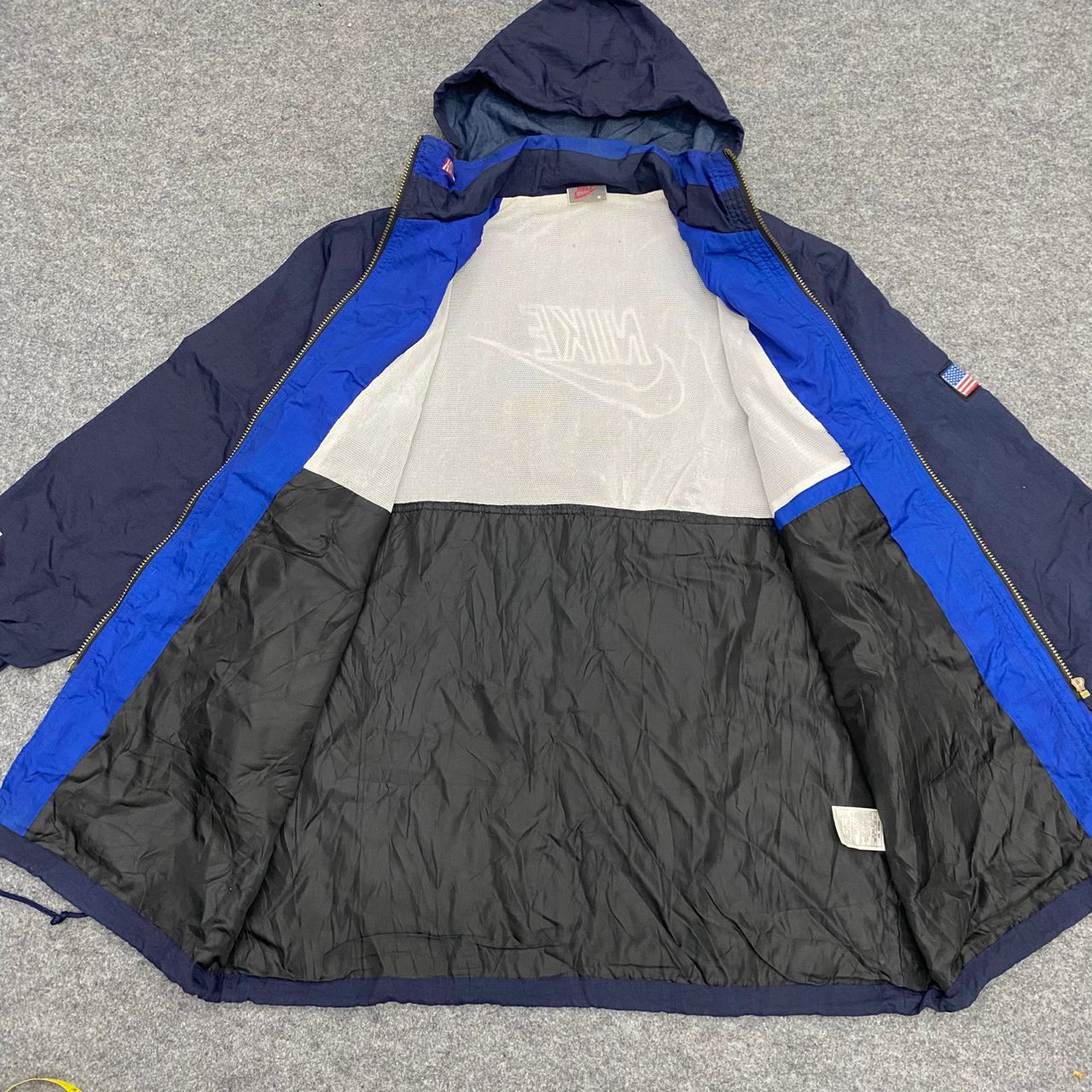 Nike 💥Best Offer💥Vintage 90s Nike Sport Windbreaker Hoodies Size US XXL / EU 58 / 5 - 3 Thumbnail