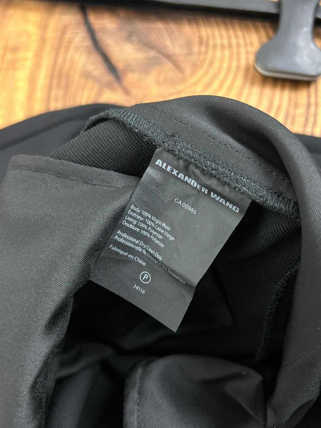 Alexander Wang Alexander Wang Womens Cotton Pants Trousers In Black Size 28" / US 6 / IT 42 - 11 Thumbnail