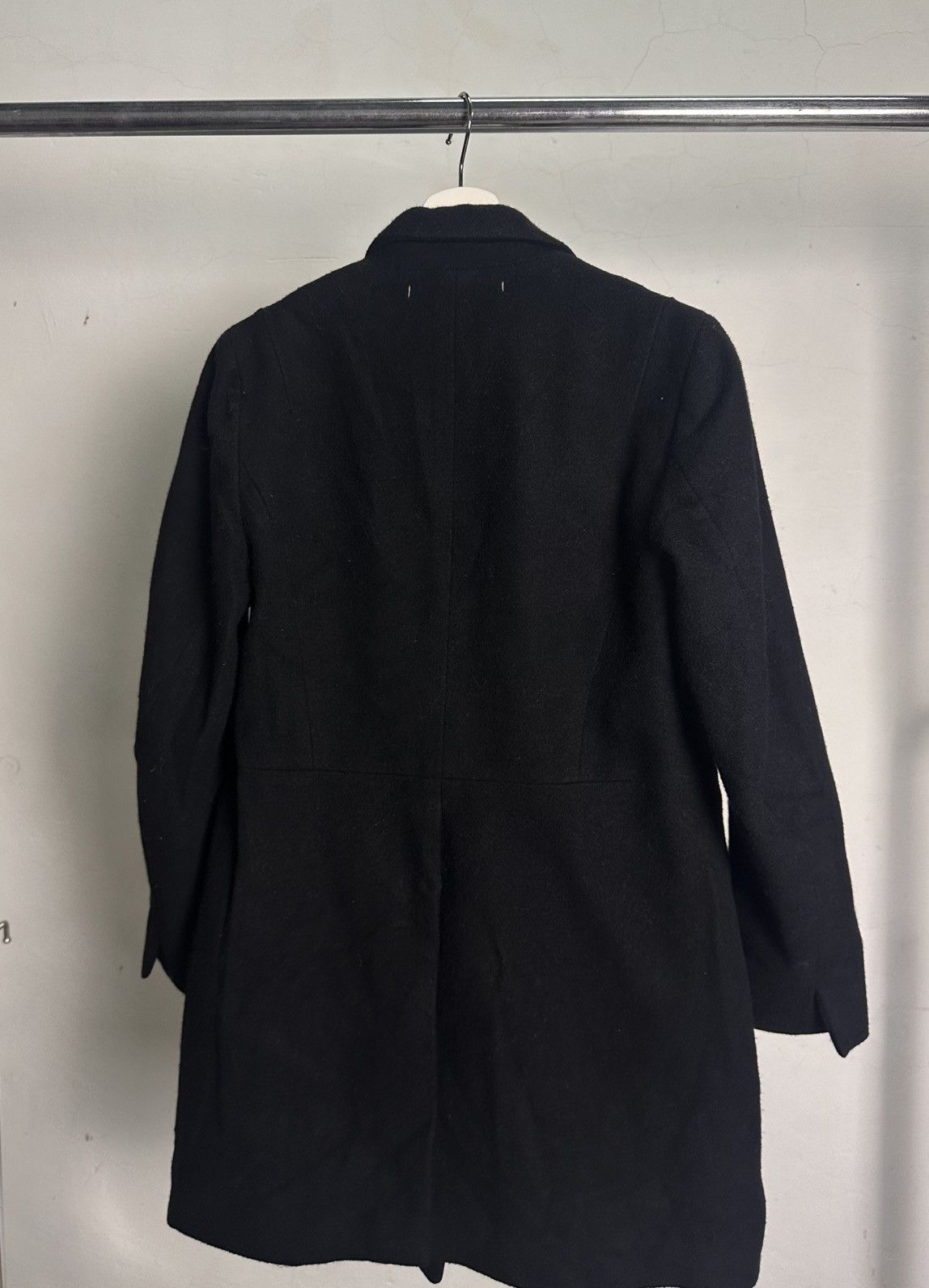 John Alexander Skelton Suzuki Takayuki Poetcore Wool black double-breasted coat Size US S / EU 44-46 / 1 - 7 Thumbnail