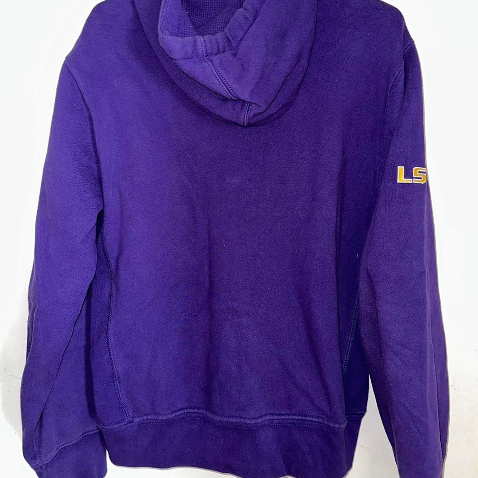 Polo Ralph Lauren Vintage Polo Ralph Lauren Full Zip Hoodie LSU size M Size US M / EU 48-50 / 2 - 7 Thumbnail