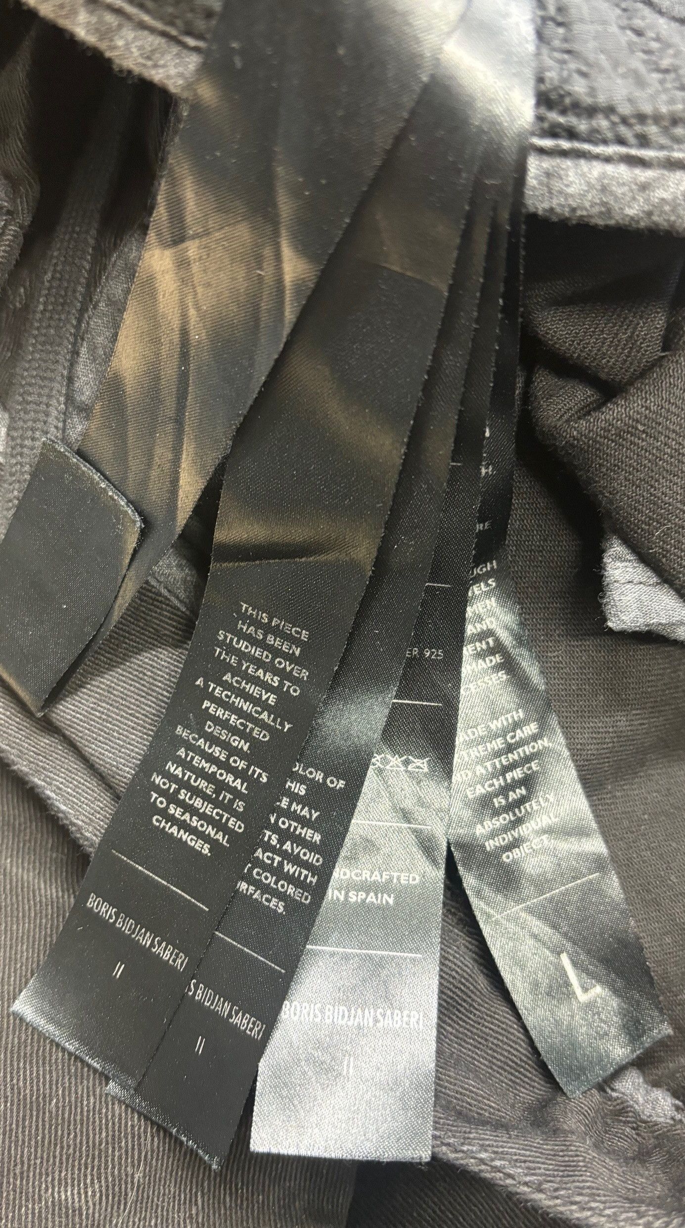 Boris Bidjan Saberi PI4 2H F1939 Hand Stitched Size US 40 / EU 56 - 8 Thumbnail