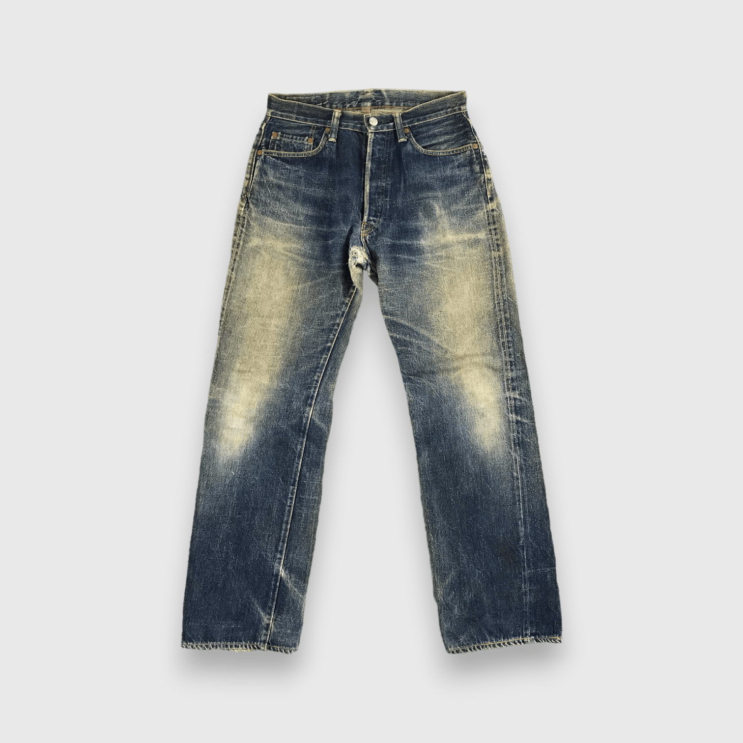 Vintage Vintage Japanese L5 Redline Jeans-J679 Size US 29 - 1 Thumbnail