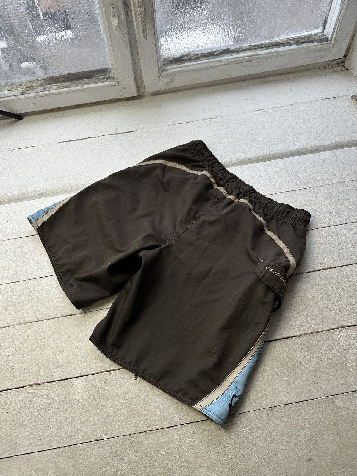 Quiksilver 🚨Vintage Quiksilver Shorts Big Logo Y2K Style 90s Surfing Size US 30 / EU 46 - 11 Thumbnail