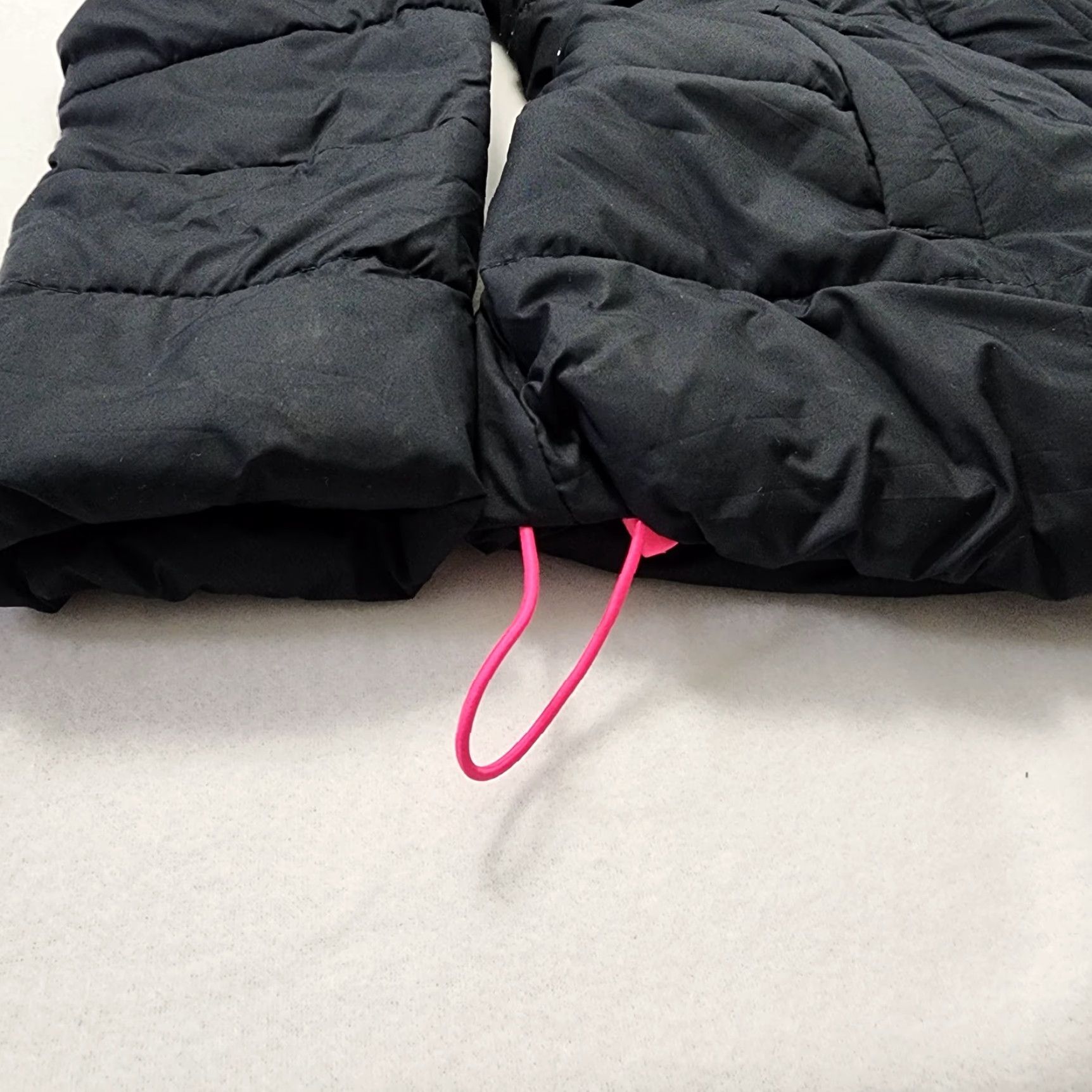 Abercrombie & Fitch VINTAGE Abercrombie & Fitch Puffer Jacket Womens Large Black Down Hooded Fleece Lined Full Zip Size L / US 10 / IT 46 - 5 Thumbnail