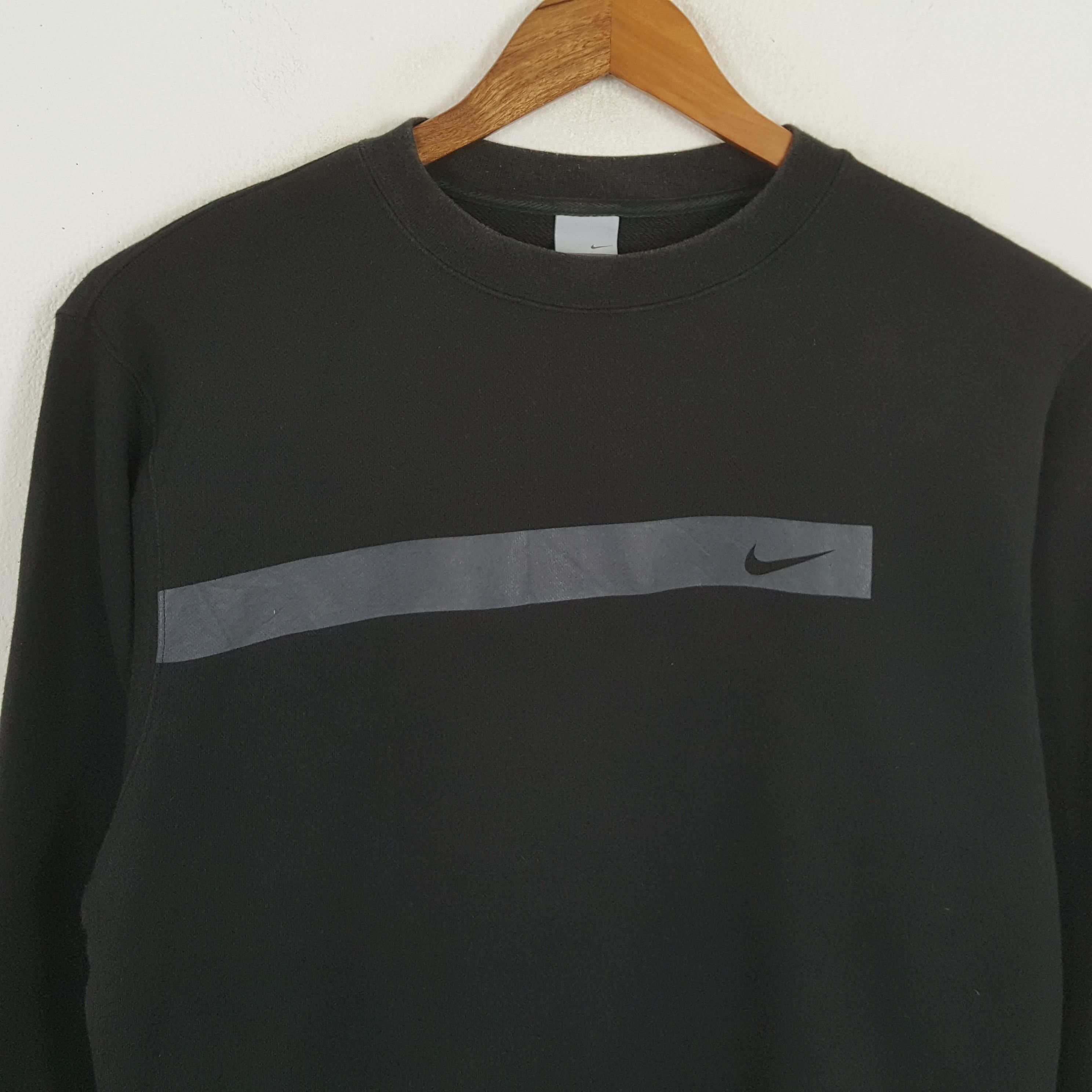 Nike × Vintage Vintage NIKE Sportswear Small Swoosh Logo Sweatshirts Size US L / EU 52-54 / 3 - 2 Thumbnail