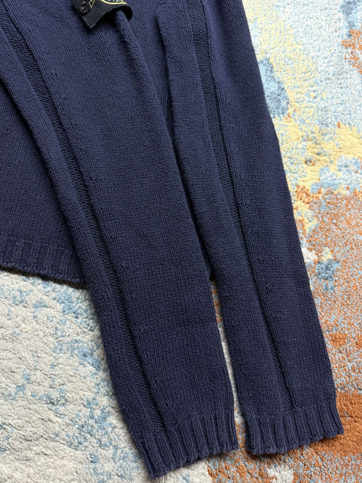 Stone Island Vintage Stone Island SS 2003 1/4 Half Zip Hoodie Size US M / EU 48-50 / 2 - 9 Thumbnail