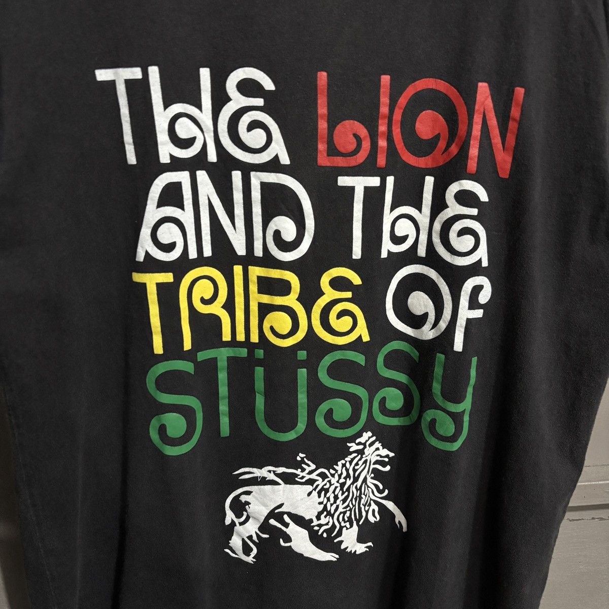 Stussy Vtg Stussy Lion Rasta Tee Size US L / EU 52-54 / 3 - 3 Thumbnail