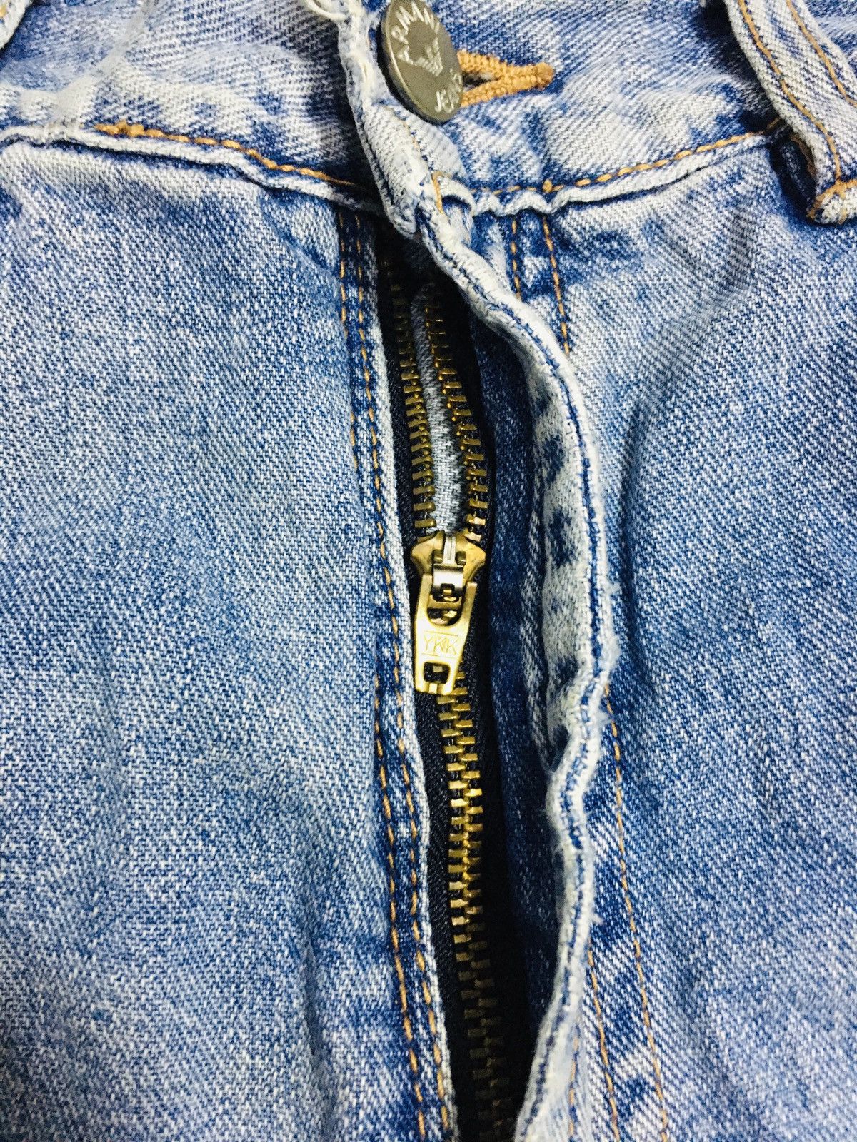 Armani Blue Power by Armani Flare Jeans (16) Size US 30 / EU 46 - 7 Thumbnail