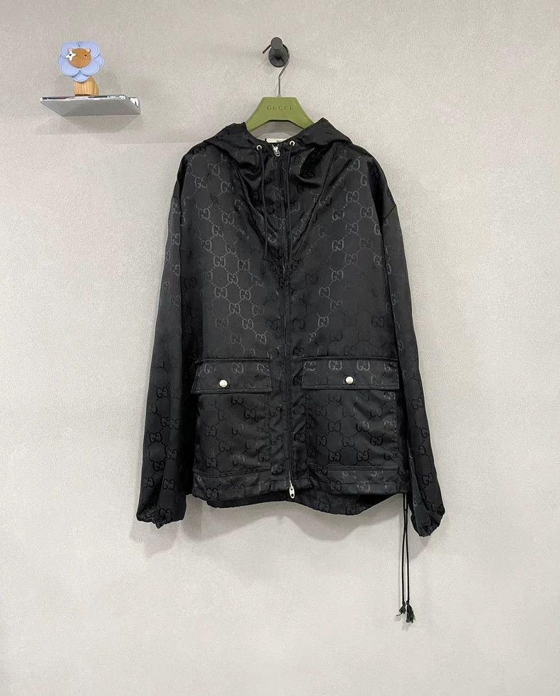 Gucci Gucci Black full-print double G jiaskard jacket 2502-Nextar Size US M / EU 48-50 / 2 - 1 Thumbnail