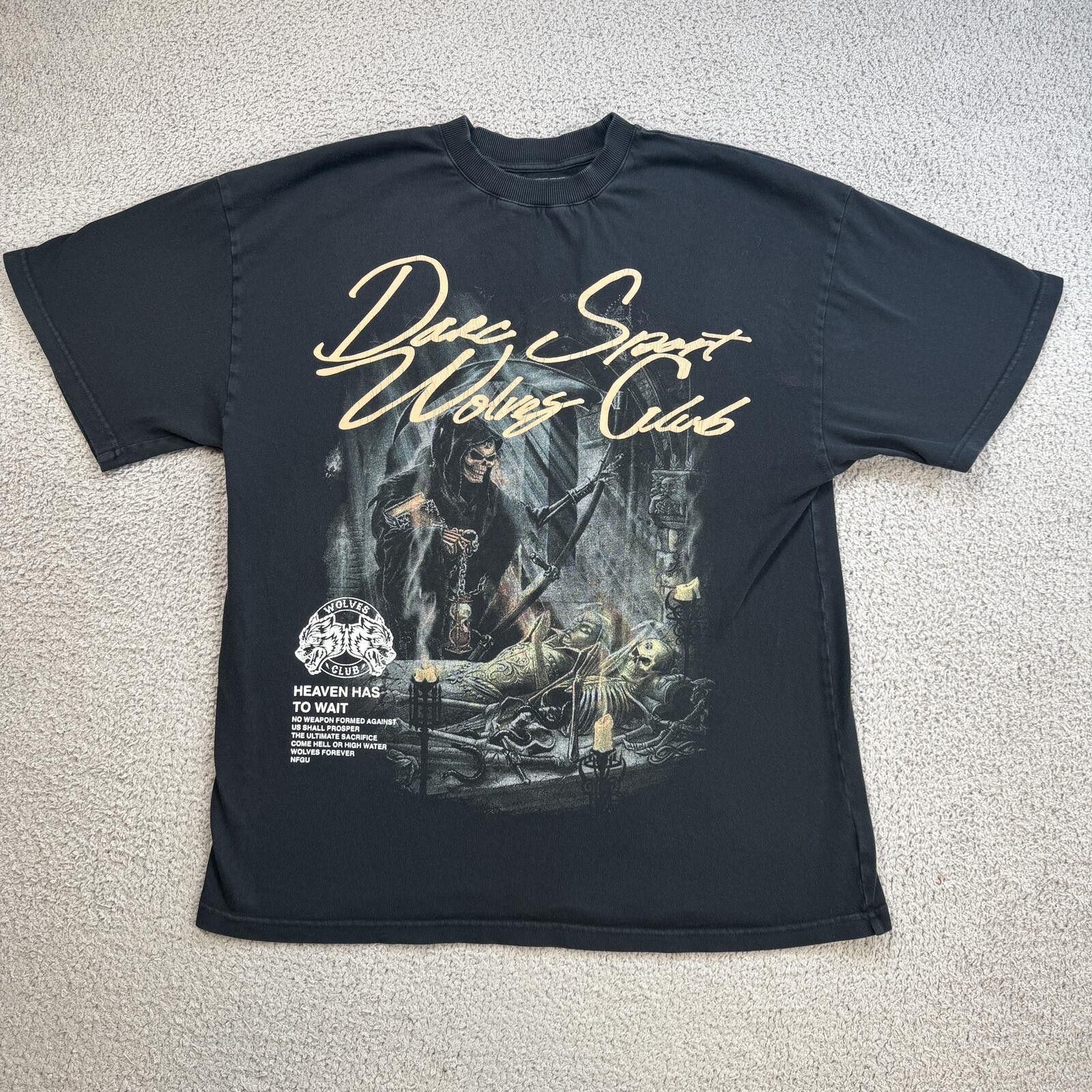 Darc Sport Darc Sport Wolves Club Mens T Shirt Black M 675 Of 2000 Gym Size US M / EU 48-50 / 2 - 1 Thumbnail