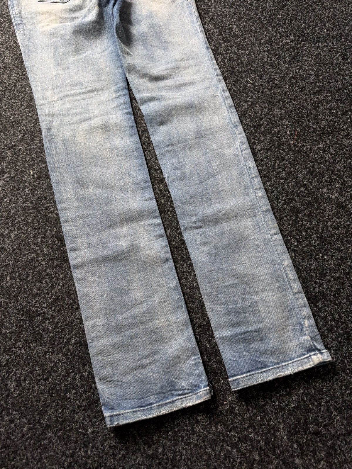 Diesel Luxury 00s Diesel Grupee Distressed Super Slim Skinny Jeans Size 28" / US 6 / IT 42 - 12 Thumbnail