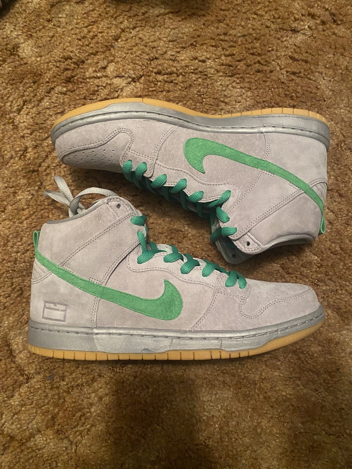 Nike Nike Dunk Hightop Silverbox Size US 10.5 / EU 43-44 - 2 Thumbnail