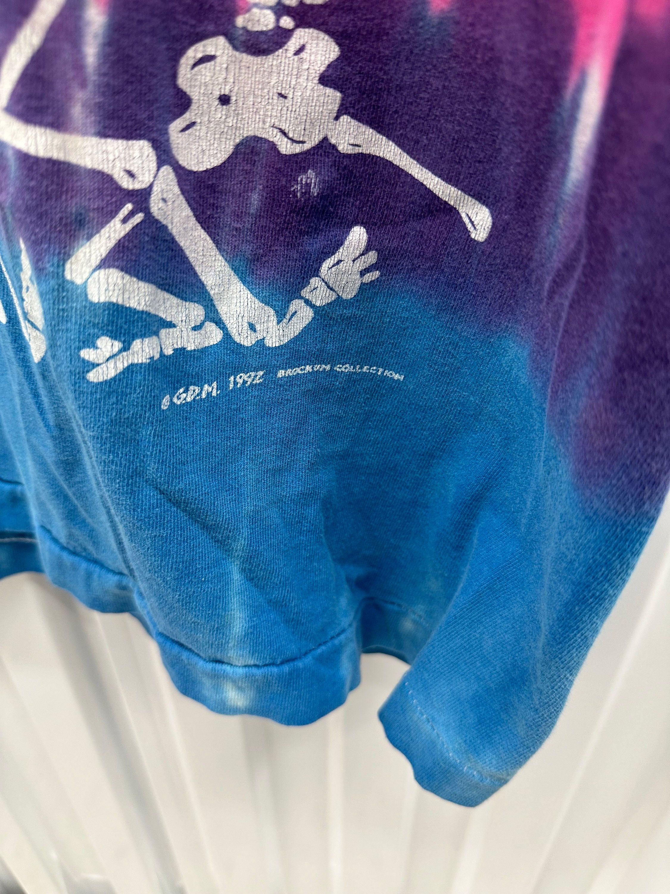 Grateful Dead × Liquid Blue × Vintage RARE Grateful Dead 1992 Dancing Skulls Tshirt XL Size US XL / EU 56 / 4 - 7 Thumbnail