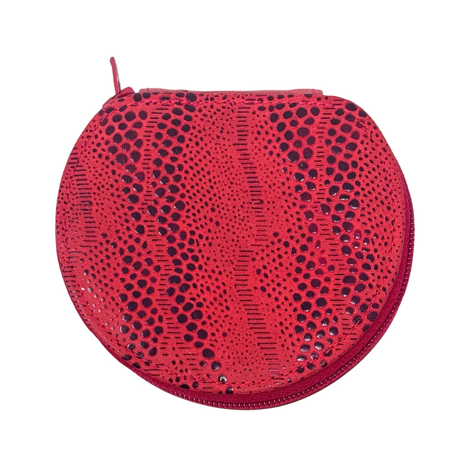 Versace Versace Red Zipper Pouch Size ONE SIZE - 11 Thumbnail
