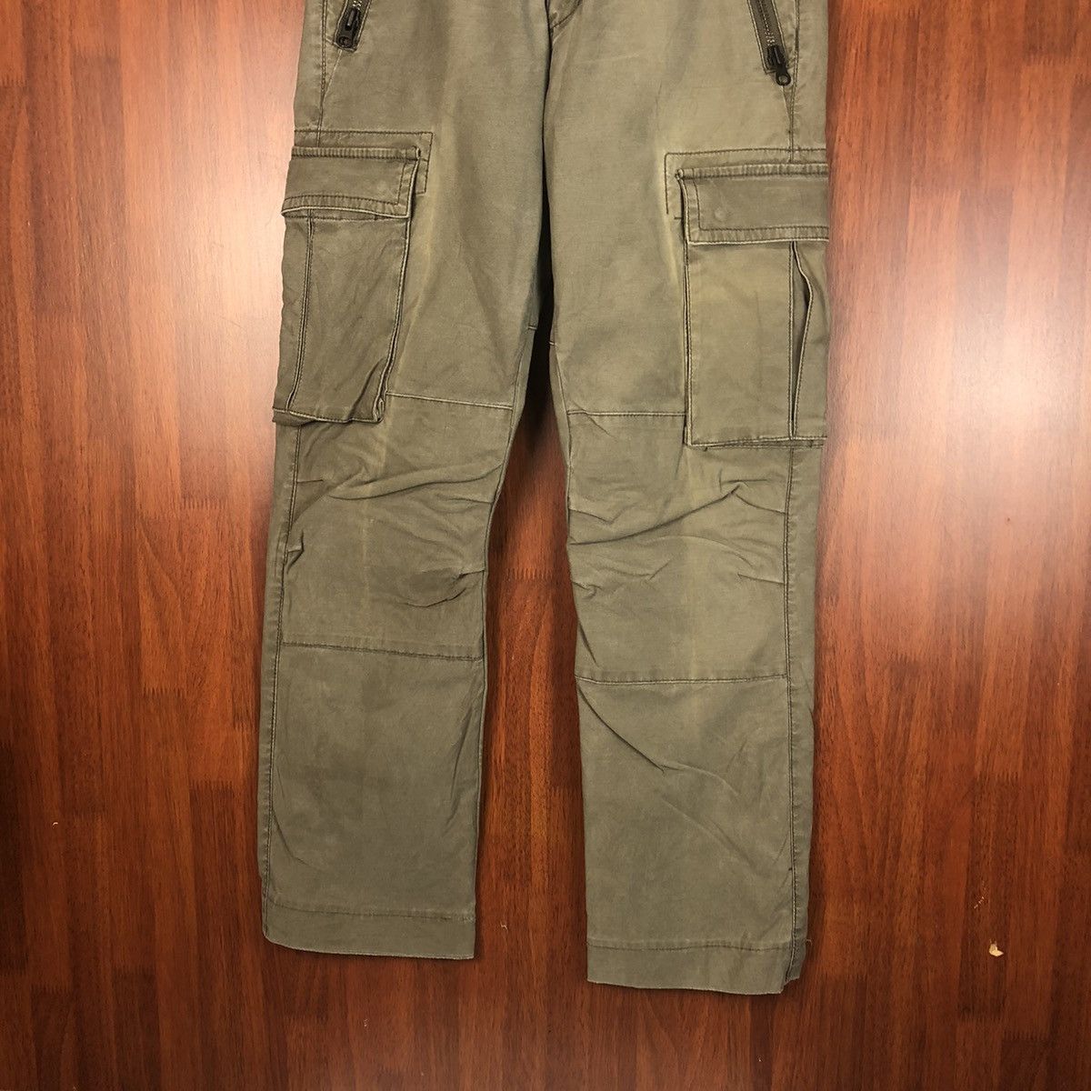 BEAUTY&YOUTH × Japanese Brand Beauth & Youth Green Multipocket Pants #7516 Size US 28 / EU 44 - 3 Thumbnail