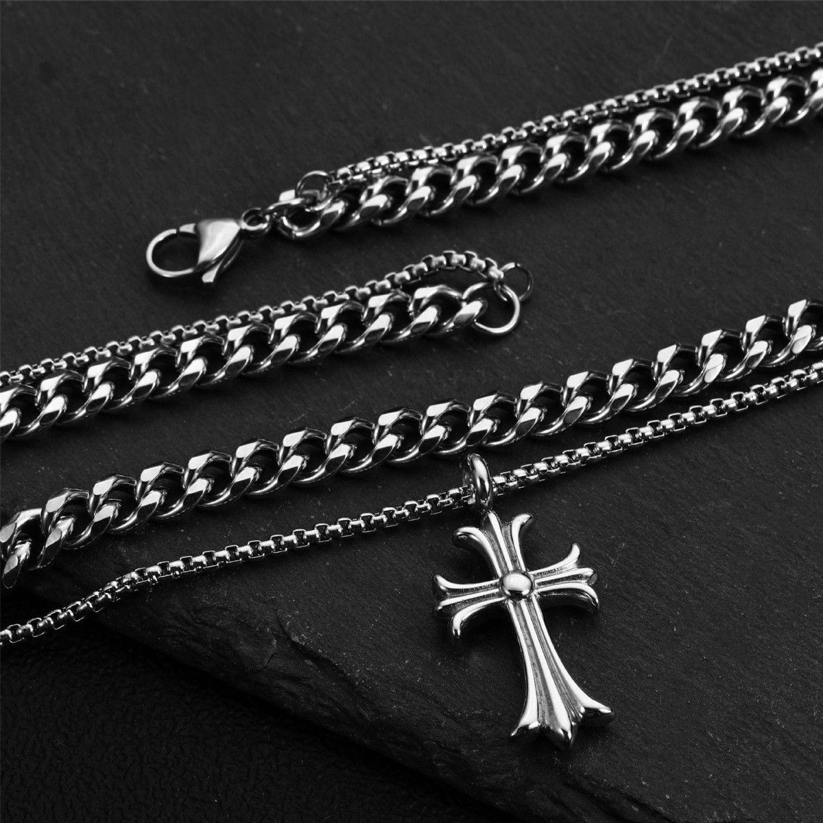 Vintage Retro necklace Size ONE SIZE - 3 Thumbnail