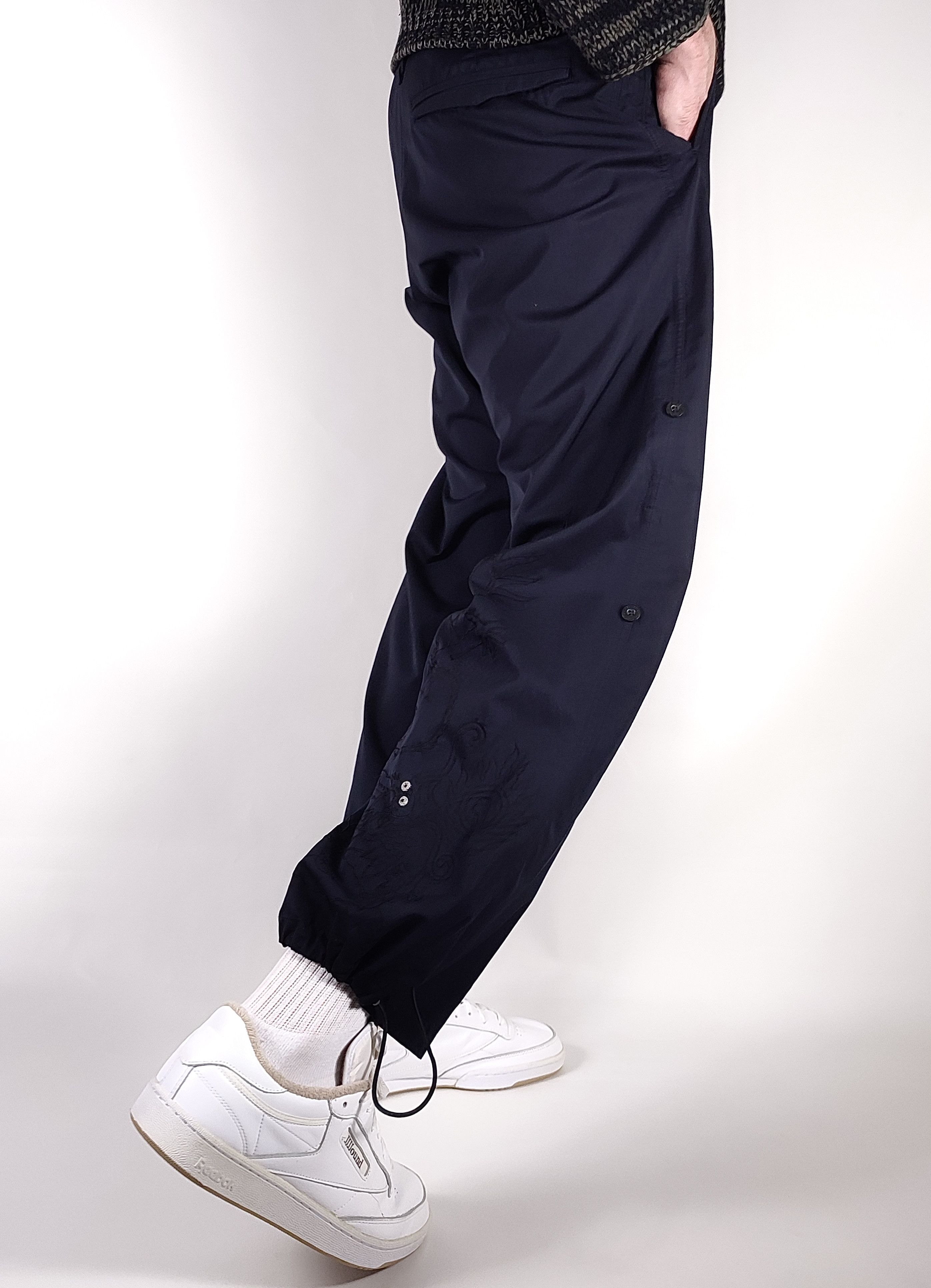 Maharishi Maharishi Embroidered Dragon Baggy Cargo Wool Snopants Size US 34 / EU 50 - 6 Thumbnail