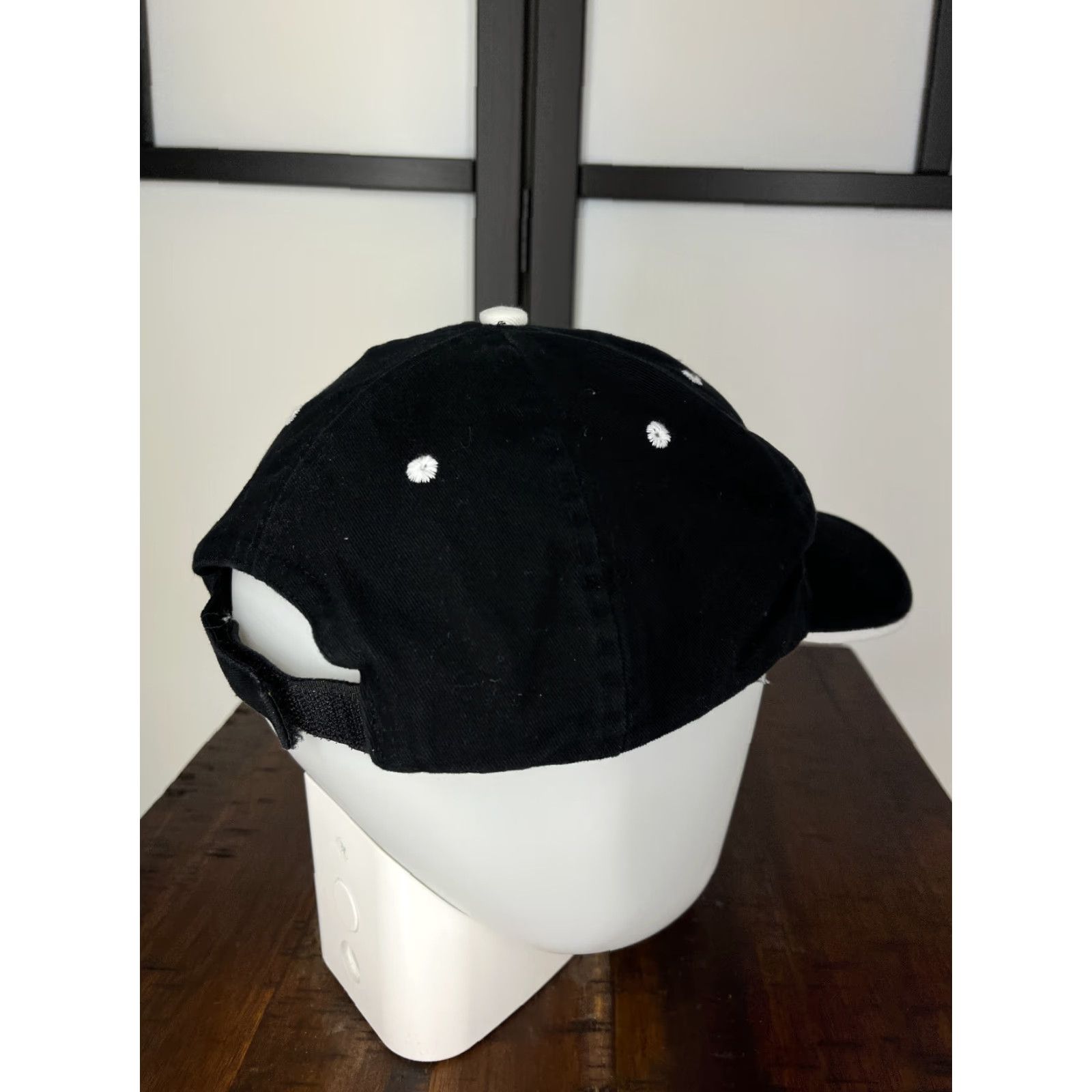 Rainbow VINTAGE HitWear Tampa Baseball Cap Unisex One Size Black Cotton Adjustable Embroidered Logo 90s Mens Womens Size ONE SIZE - 7 Thumbnail