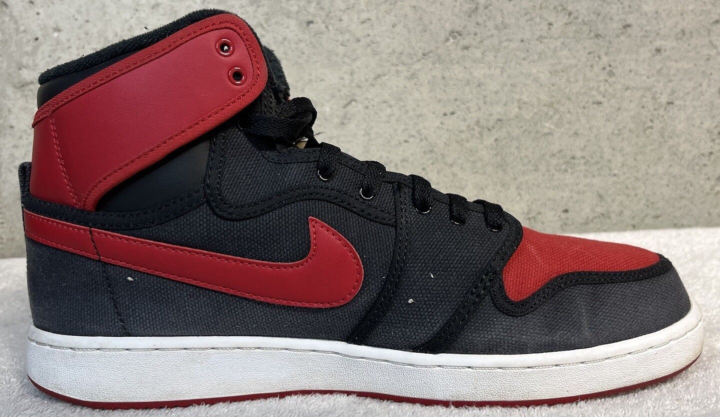 Jordan Brand Nike Air Jordan 1 AJKO Retro Bred Black Red White Size 11 Size US 11 / EU 44 - 3 Thumbnail