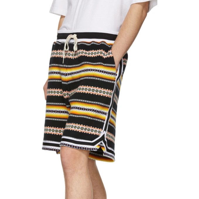 John Elliott o1mle0225 Cotton Jacquard Drawstring Short Size US 30 / EU 46 - 5 Thumbnail