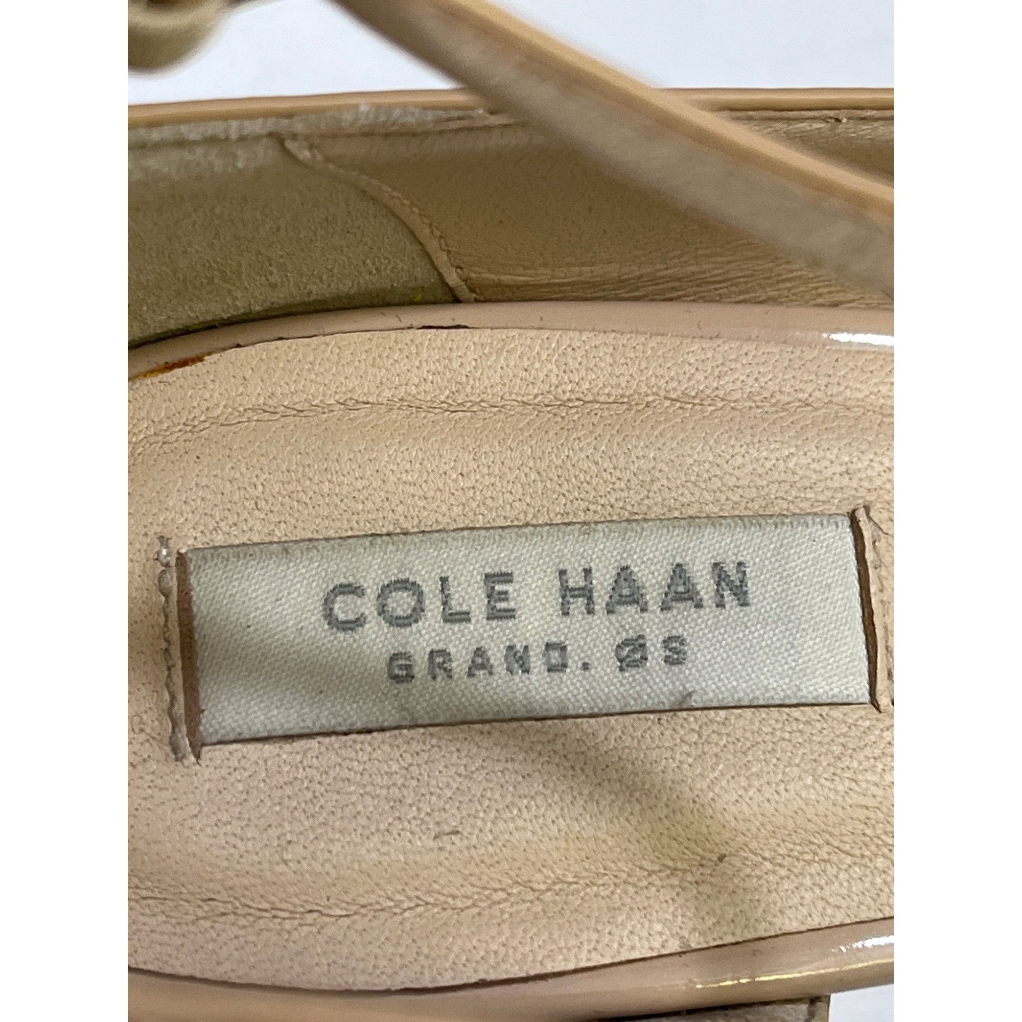 Cole Haan Cole Haan Grand Os Women's Beige Shoes/Heels Size 6.5B SKU 5 Size US 6.5 / IT 36.5 - 6 Thumbnail
