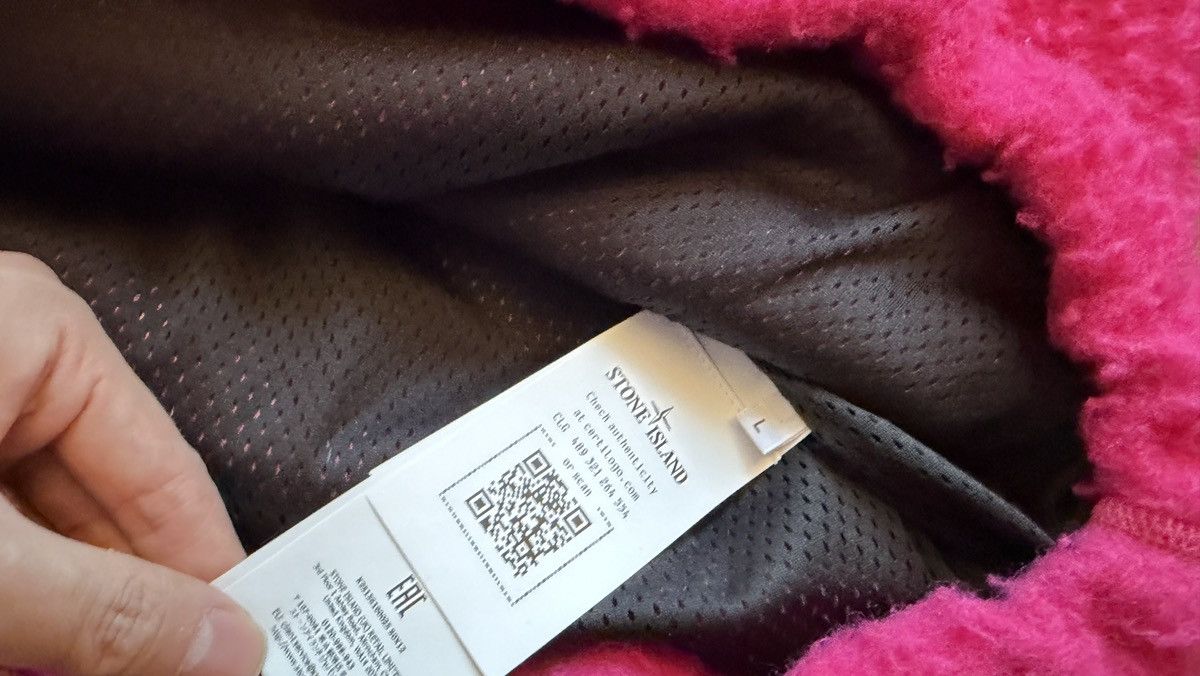 Stone Island Stone Island Marina Pink Fleece Size US L / EU 52-54 / 3 - 12 Thumbnail
