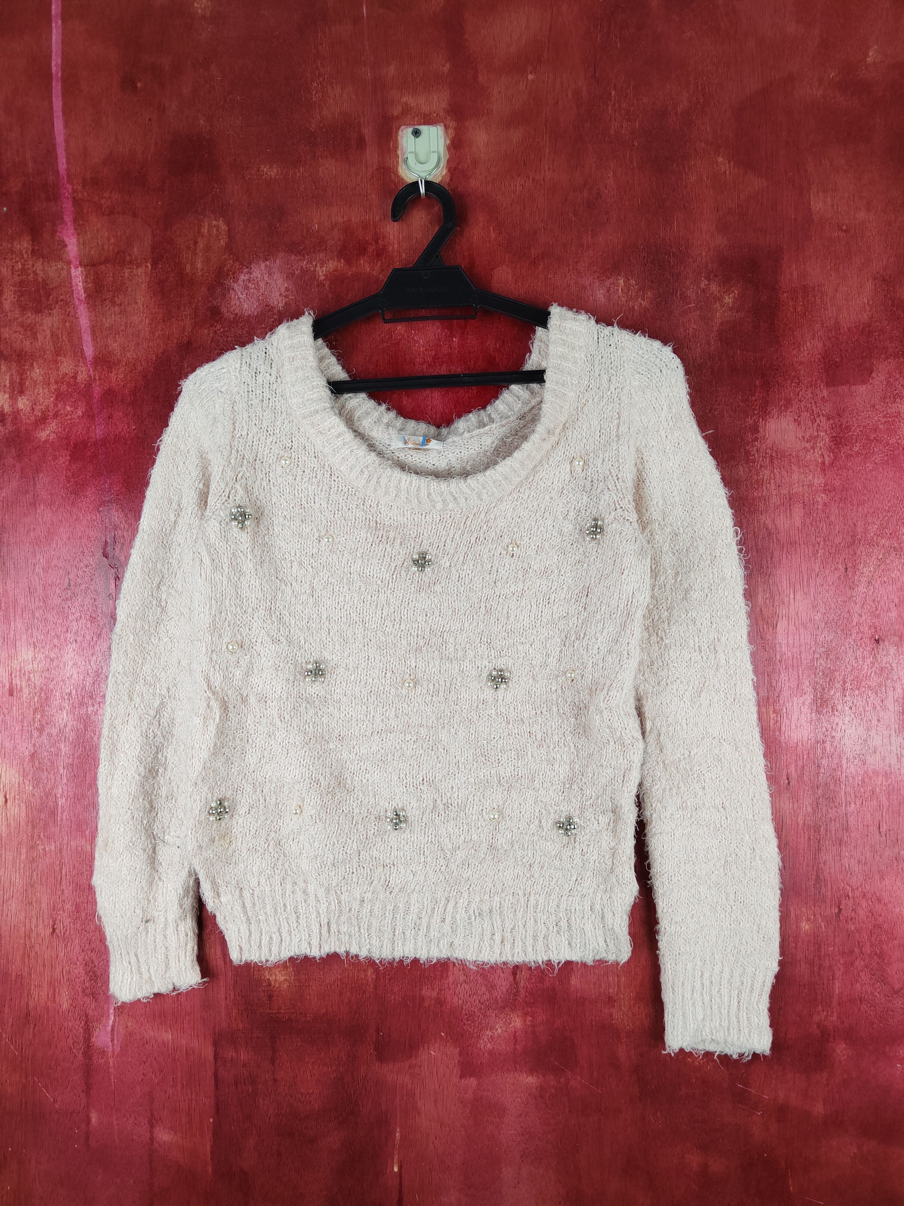 Avantgarde Fashion by Wallamanda Pink Fur Mohair Knitwear