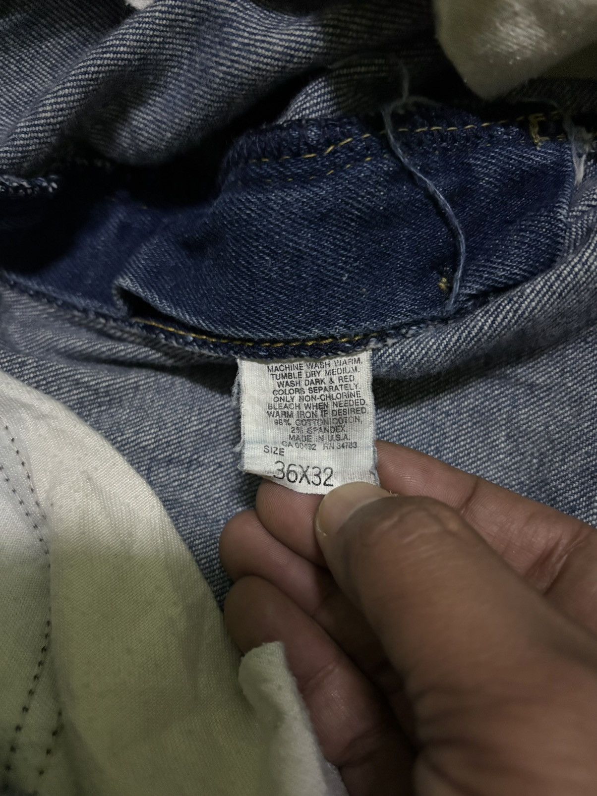 L.L. Bean L.L.Bean Straight Cut Streetwear Denim Size US 34 / EU 50 - 18 Thumbnail