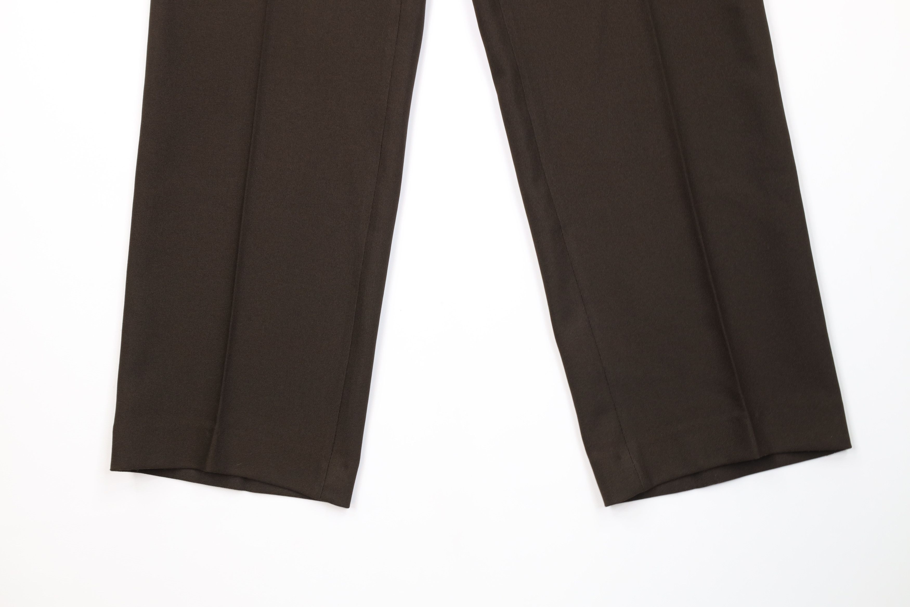 Vintage Vintage 70s Streetwear Flared Wide Leg Chino Pants Brown USA Size US 30 / EU 46 - 4 Thumbnail