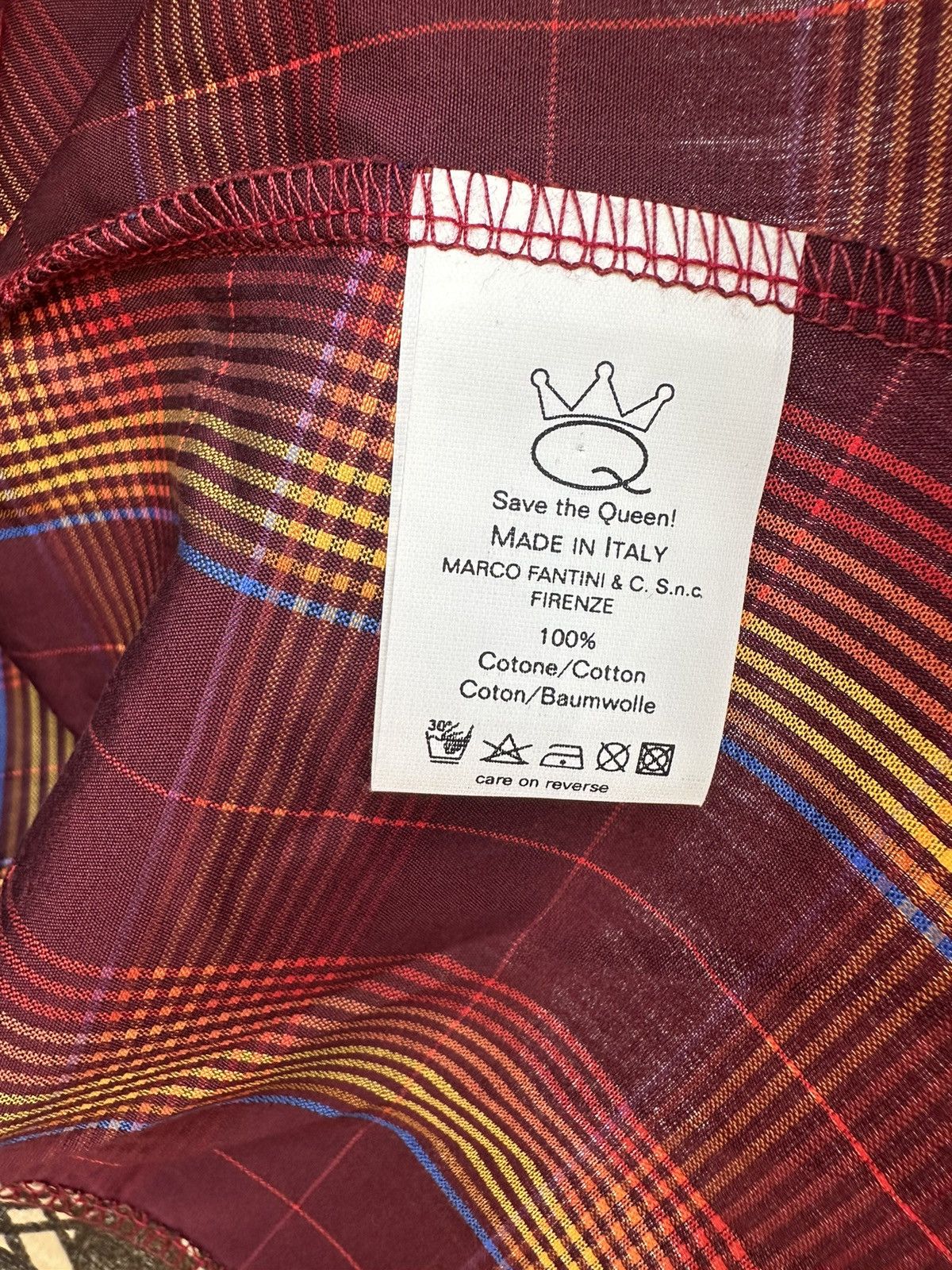 Other New Save The Queen Gorgeous patterned shirt blouse Size S / US 4 / IT 40 - 10 Thumbnail