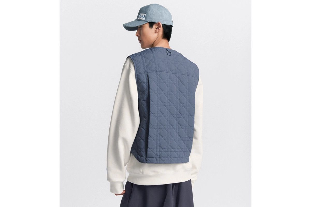 Dior o1bcso1str0226 Cannage Vest in Blue Size US M / EU 48-50 / 2 - 5 Thumbnail