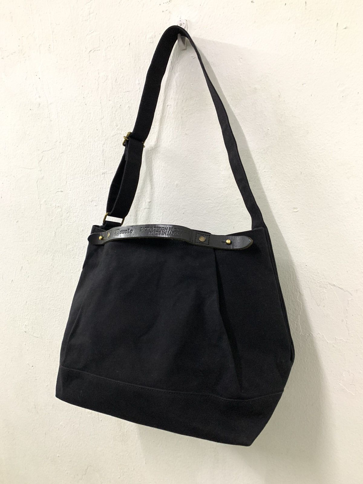 Japanese Brand Suolo Military Canvas 2 Way Tote Bag Size ONE SIZE - 3 Thumbnail