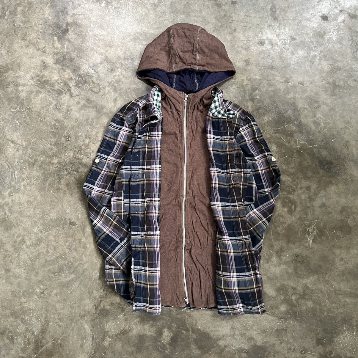 KMRii 2000’s PPFM Double Layer hooded Long Sleeve Shirt Size US M / EU 48-50 / 2 - 3 Thumbnail