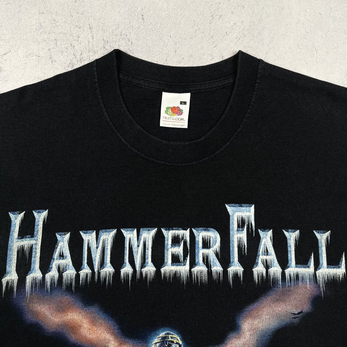 Band Tees Vintage Hammer Fall rare heavy metal rock band tee 90’s Size US L / EU 52-54 / 3 - 7 Thumbnail