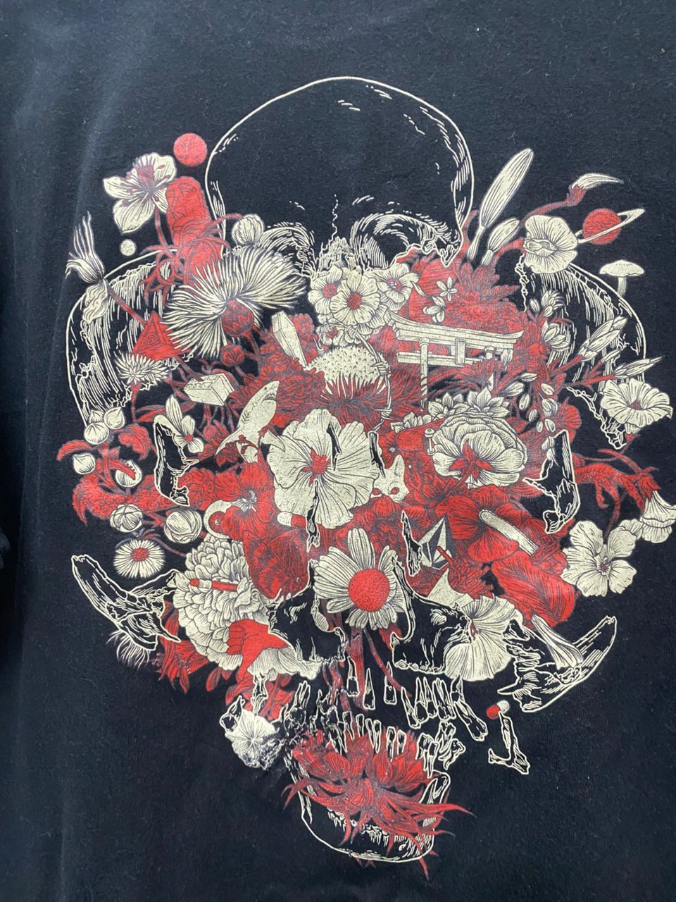 Volcom Vintage Volcom Skulls Streetwear Tshirt Size US M / EU 48-50 / 2 - 3 Thumbnail