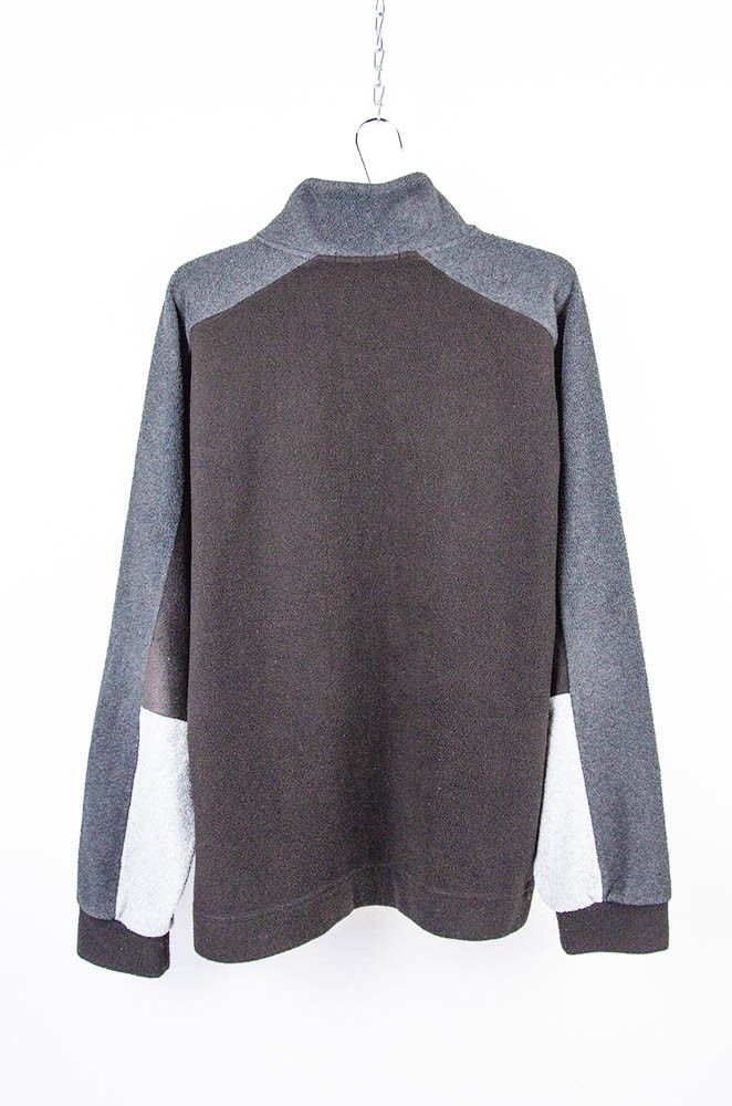 Yves Saint Laurent Saint Laurent Fleece Quarter Zip Pullover Charcoal Size L Size US L / EU 52-54 / 3 - 2 Thumbnail