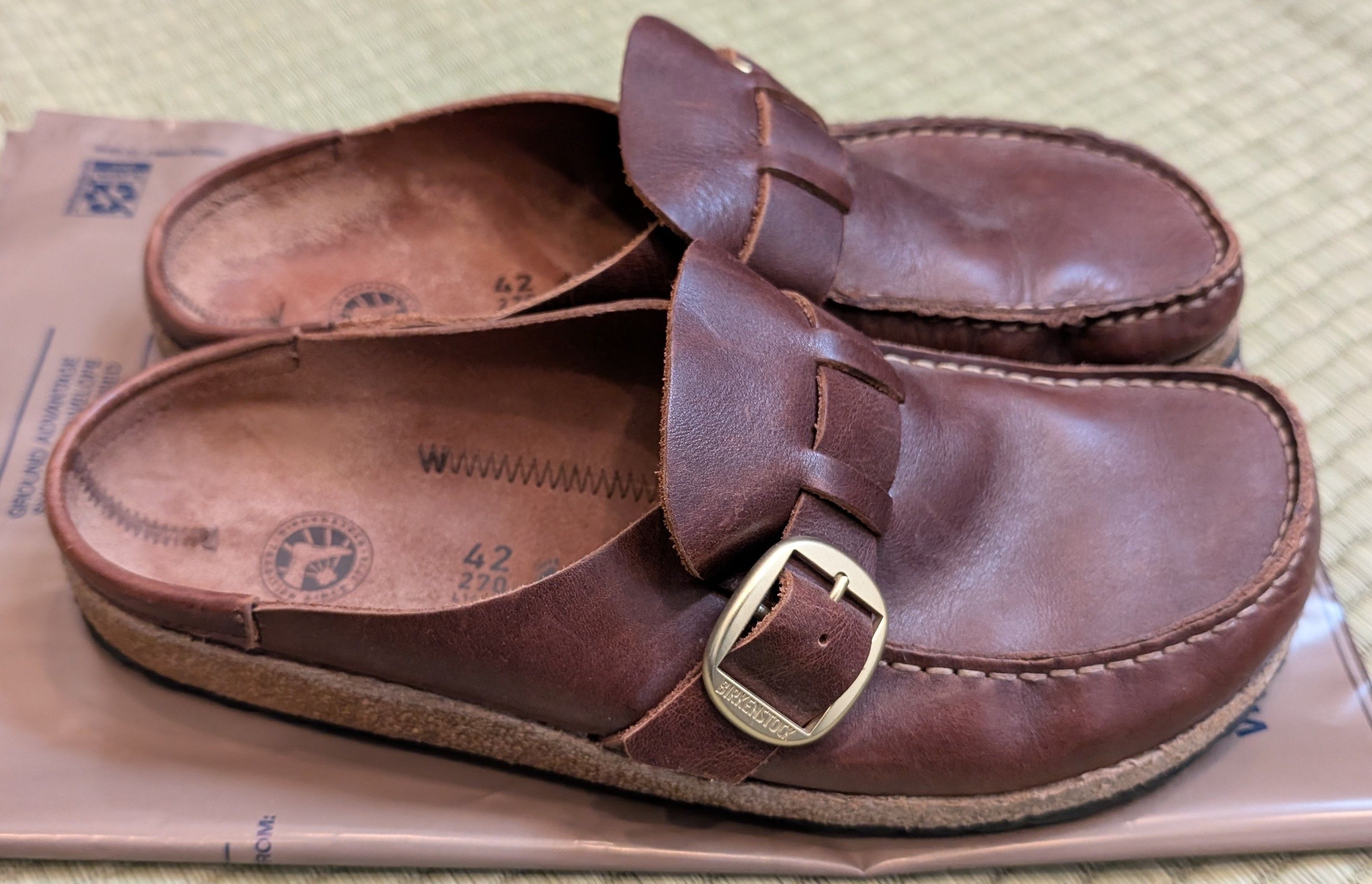 Birkenstock Birkenstock Buckley Leather Clogs Size 42 Size US 11 / IT 41 - 2 Thumbnail