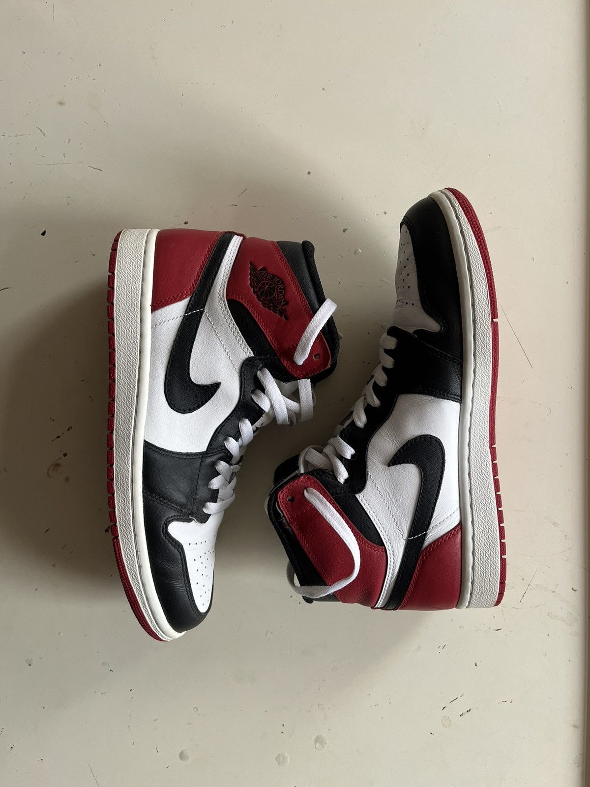 Nike Air Jordan 1 Retro High OG Black Toe Chicago 2012/13