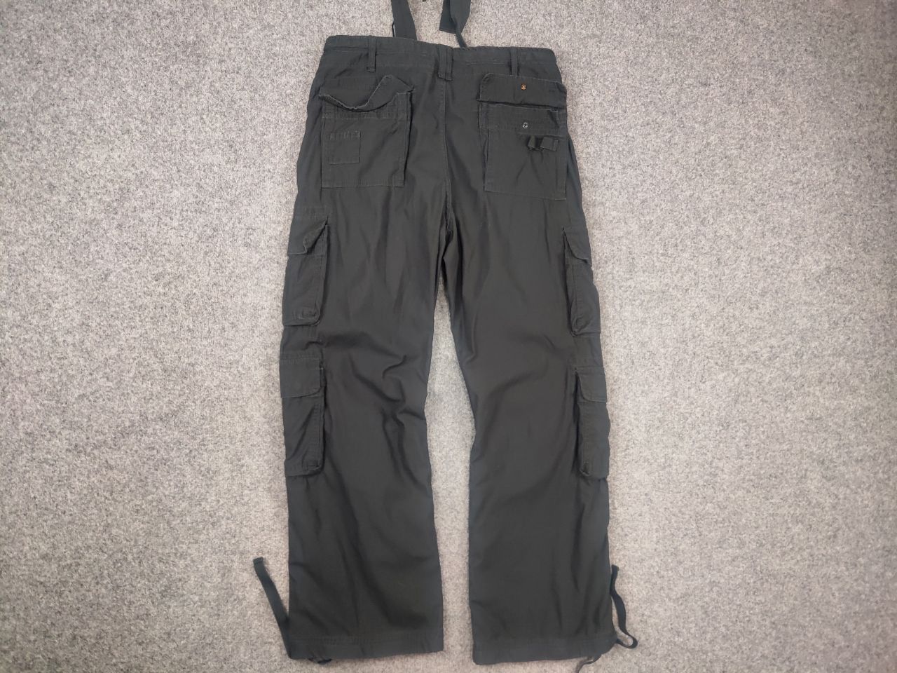 Japanese Brand Vintage Parachute Brandit Cargo Baggy Pants Military Japan Size US 34 / EU 50 - 8 Thumbnail